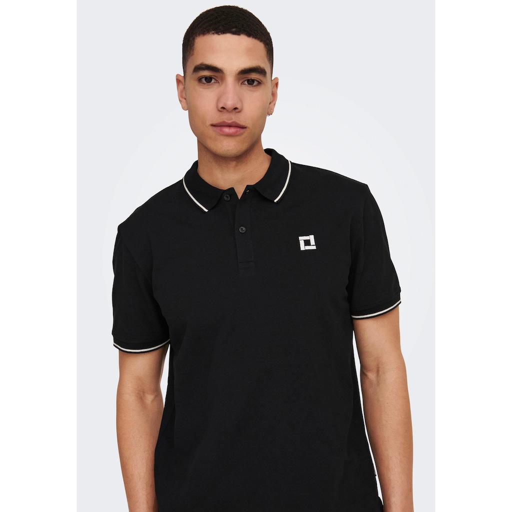 ONLY & SONS Poloshirt »ONSFLETCHER SLIM SS POLO NOOS«