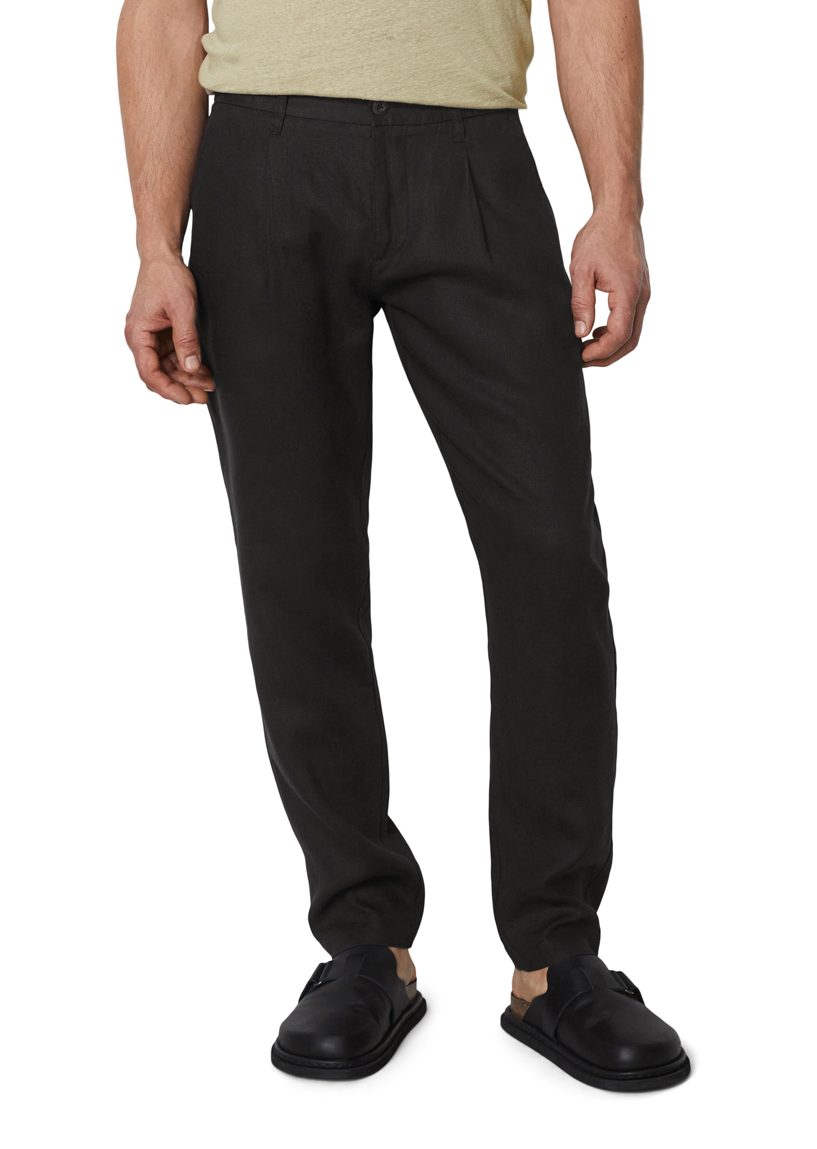 Marc O'Polo Leinenhose »Osby jogger pleats«