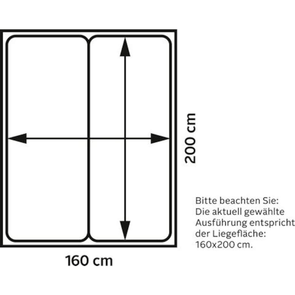 meise.möbel Boxspringbett »Lights«