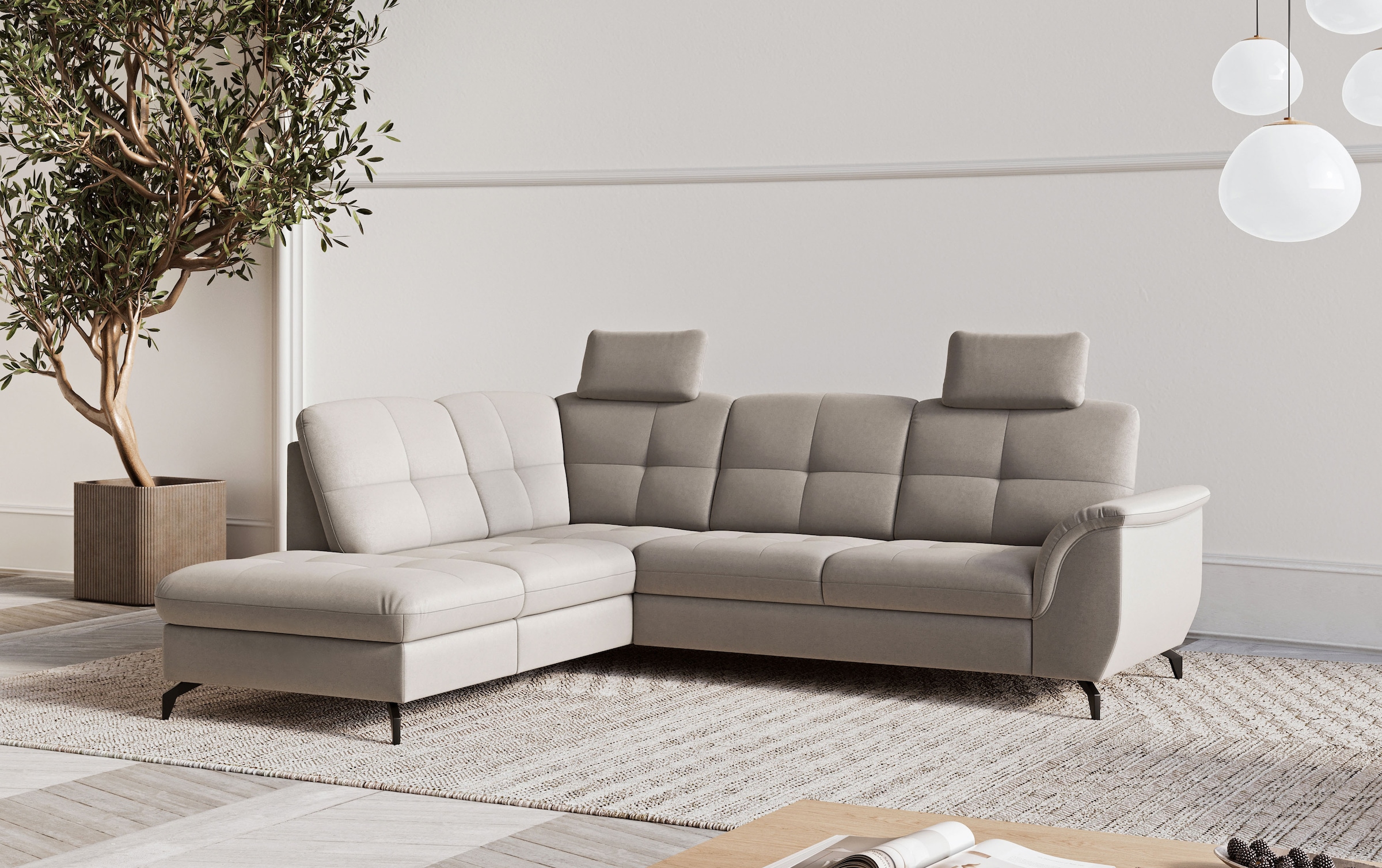 sit&more Ecksofa "Zora" wahlweise mit Bettfunktion und Bettkasten günstig online kaufen
