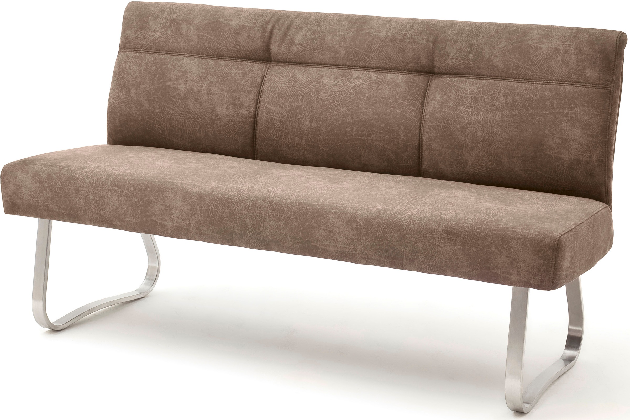 MCA furniture Polsterbank "Talena" mit einem Edelstahl Gestell, in zwei Far günstig online kaufen