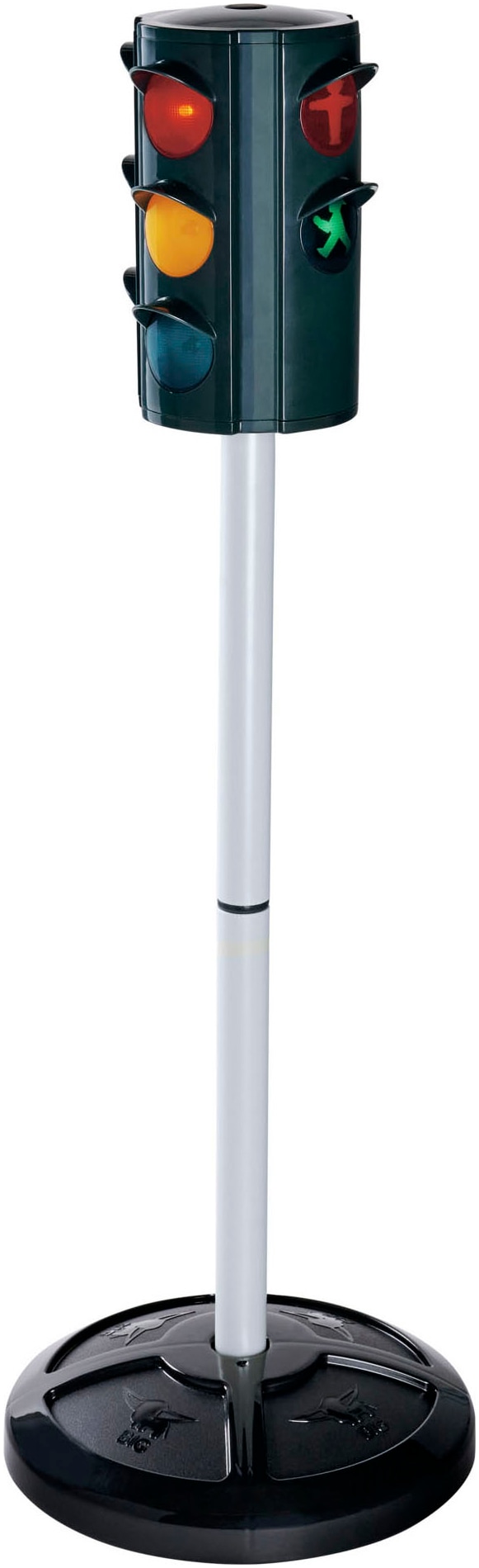 BIG Spiel-Ampelanlage »Verkehrsampel Ampelmann«, mit Funktion