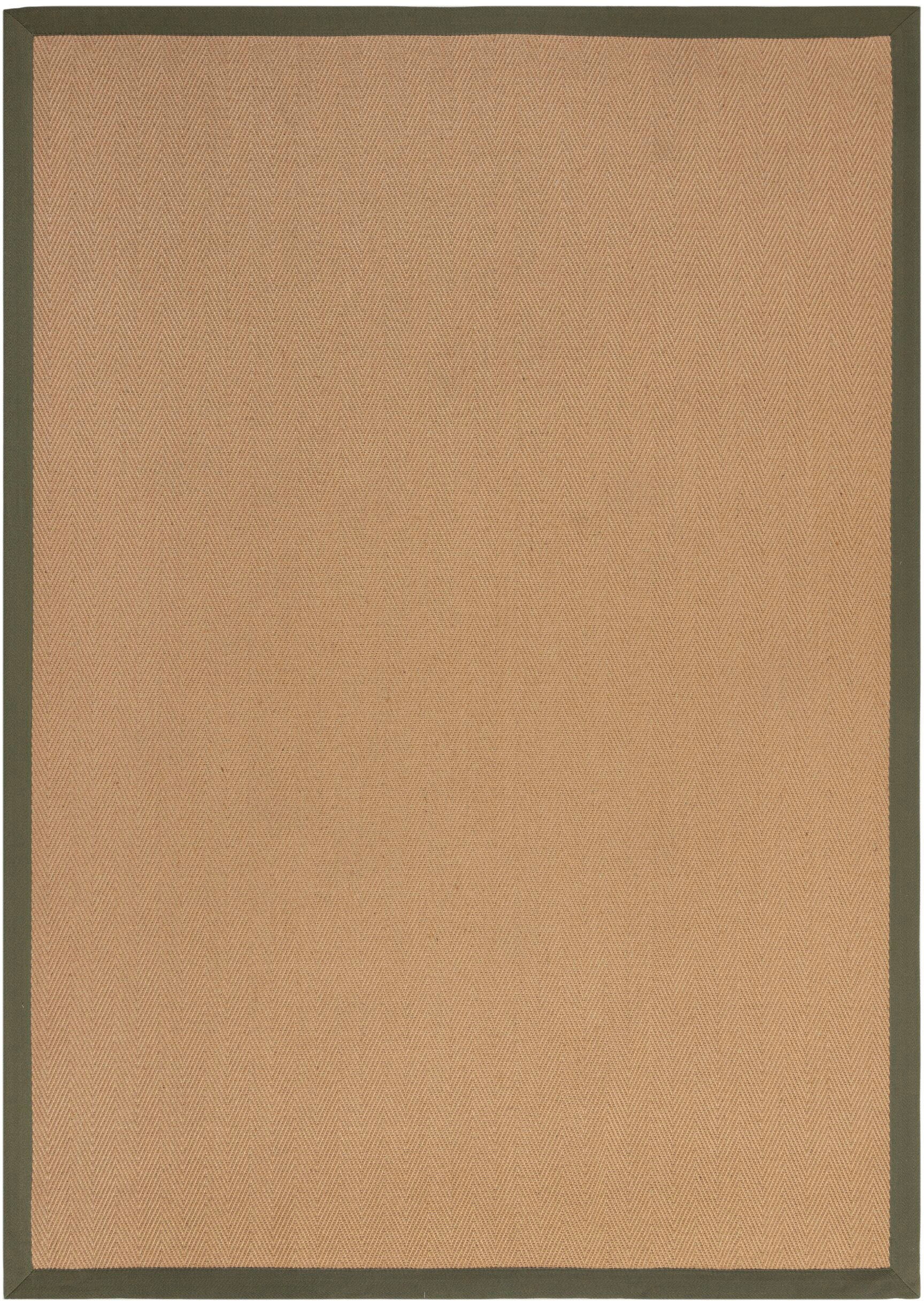 FLAIR RUGS Teppich "Kira mit Fischgrätmuster, aus Jute" rechteckig 3 mm Höh günstig online kaufen