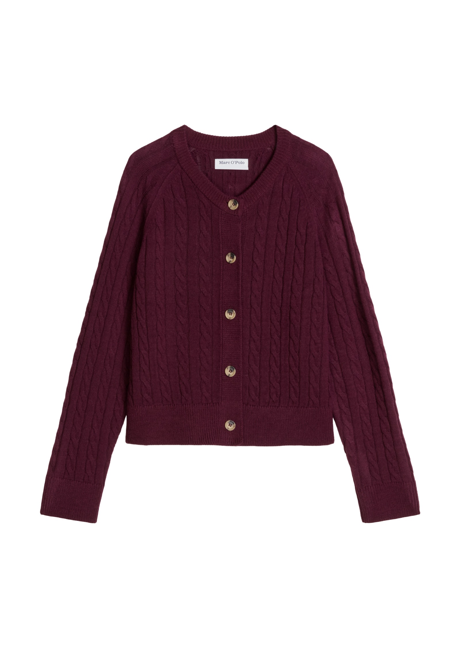 Marc O'Polo DENIM Cardigan »aus softem Schurwolle-Mix«