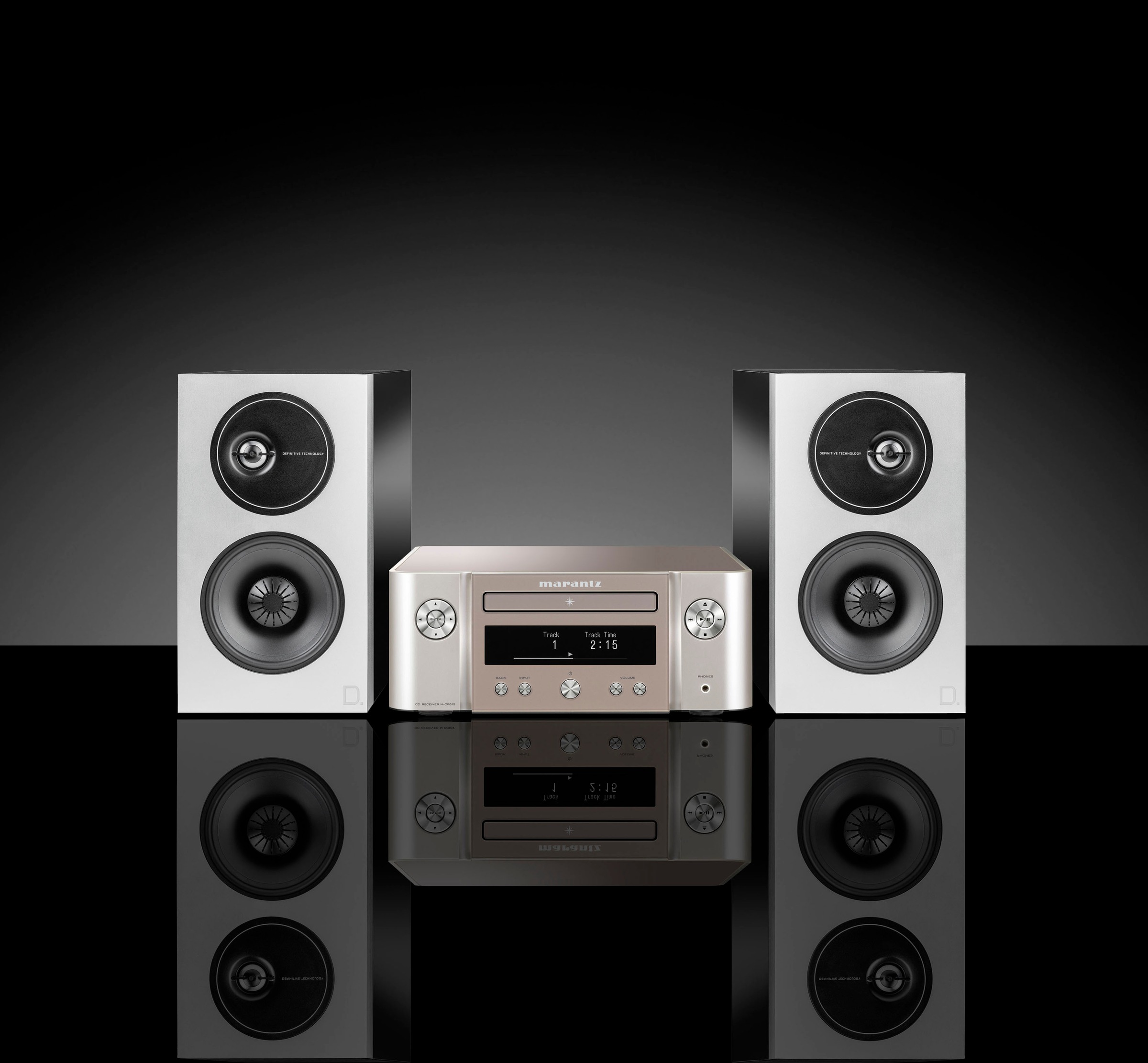 Marantz Netzwerk-Receiver »M-CR612«, 2.0, (Bluetooth-WLAN-LAN (Ethernet)
