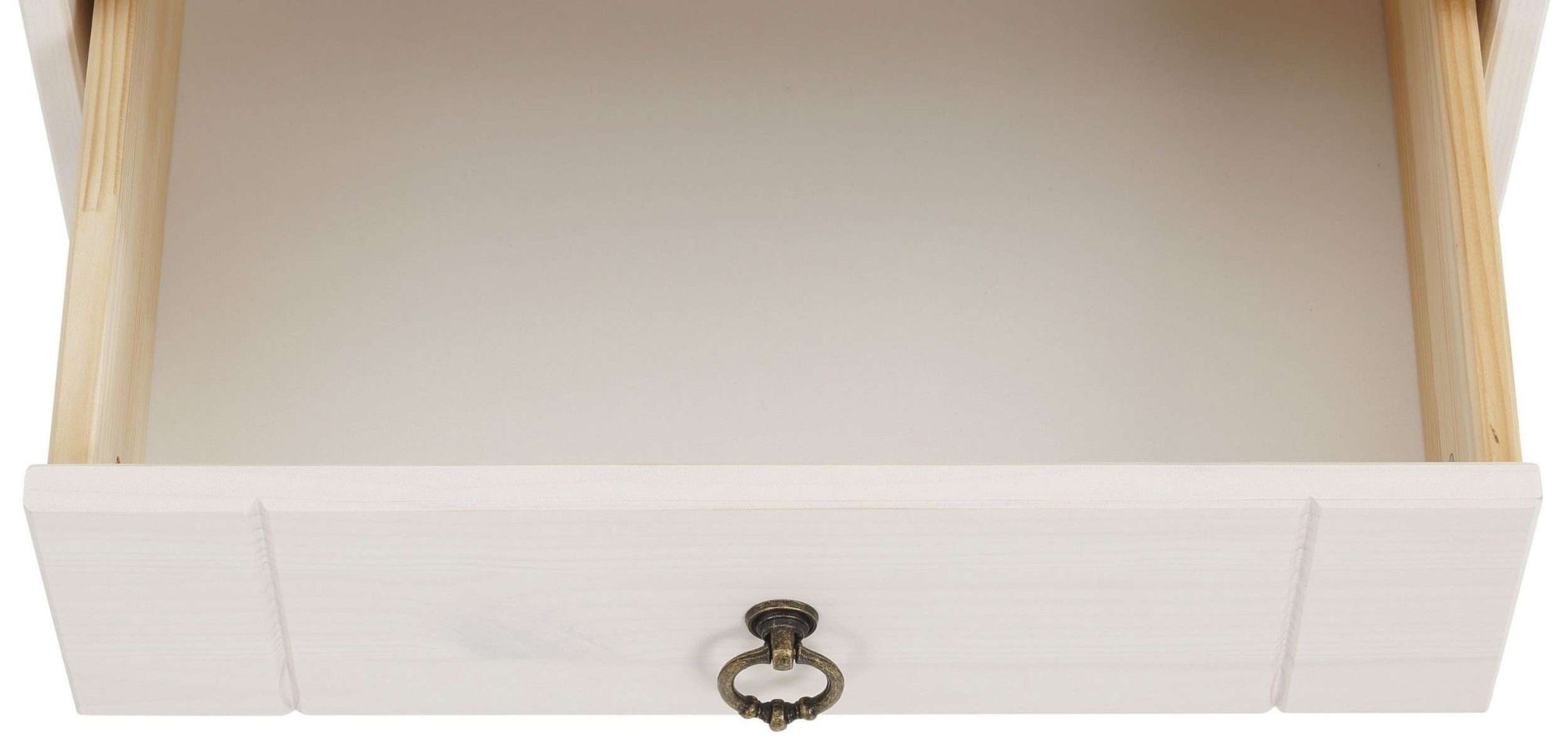 OTTO home Hochschrank »Indra, Badschrank, Badmöbel, Badezimmerschrank« B/T/H: 46/32/186 cm,  aus massiver Kiefer, mit Schublade, FSC®-zertifiziert