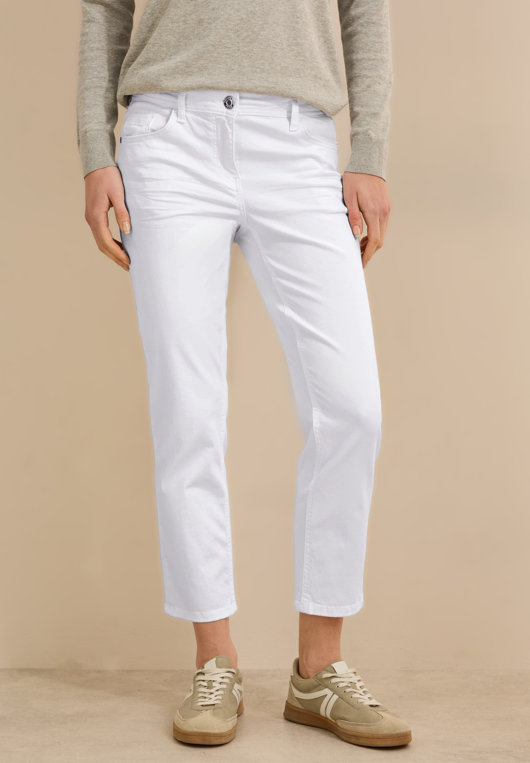 Cecil Comfort-fit-Jeans, Middle Waist