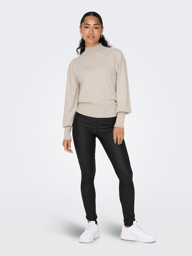 ONLY Lederimitathose »ONLKEIRA-ROCK LIFE HW COATED LEGGIN NOOS«