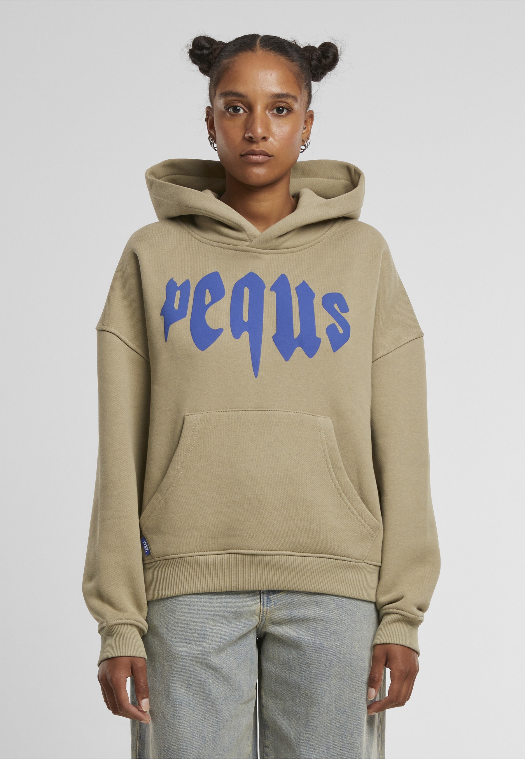 PEQUS Kapuzensweatshirt »PEQUS PEQUS Cropped Mythic Logo Hoodie«
