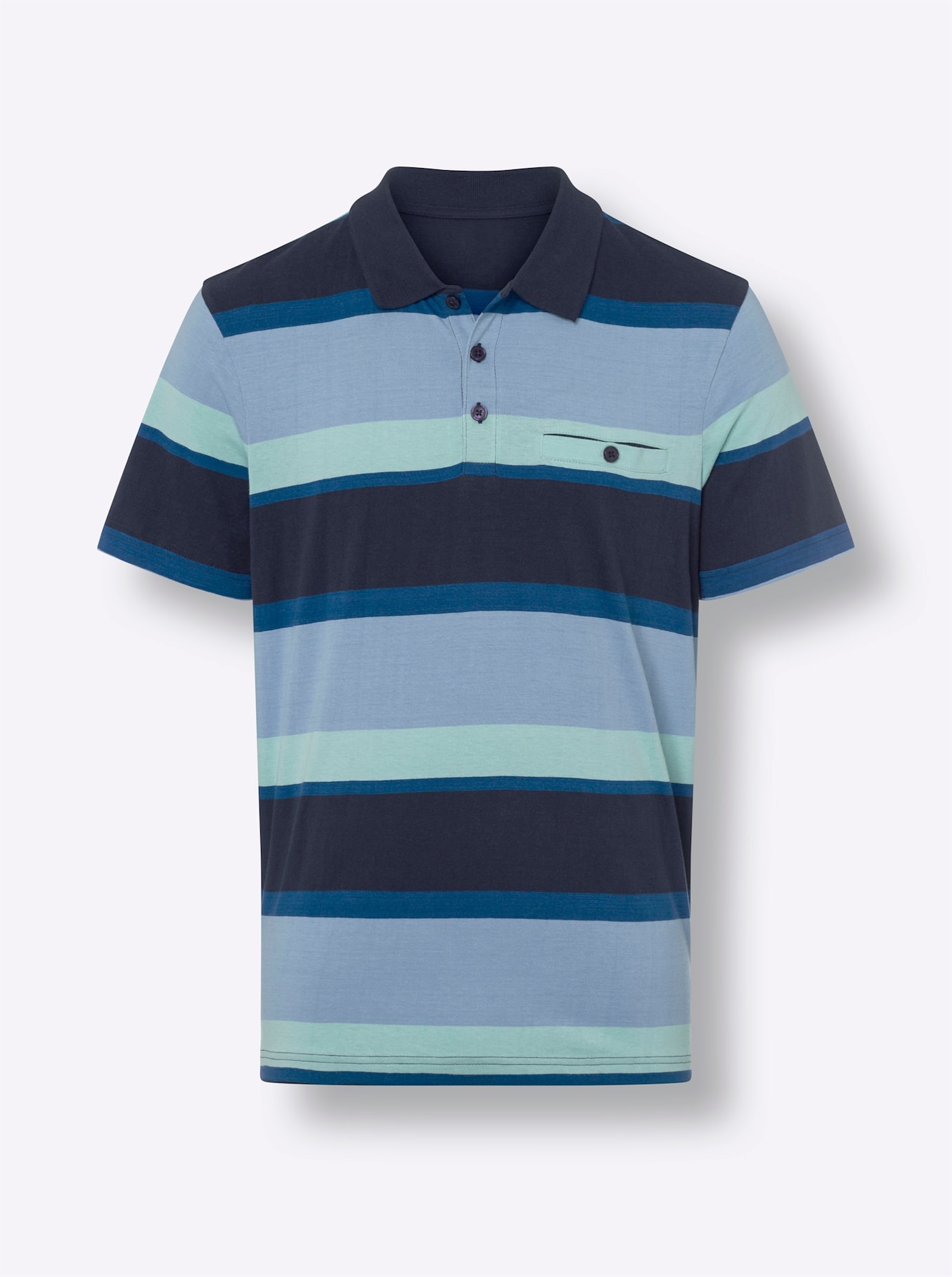 Classic Poloshirt »Kurzarm-Poloshirt«, (1 tlg.)