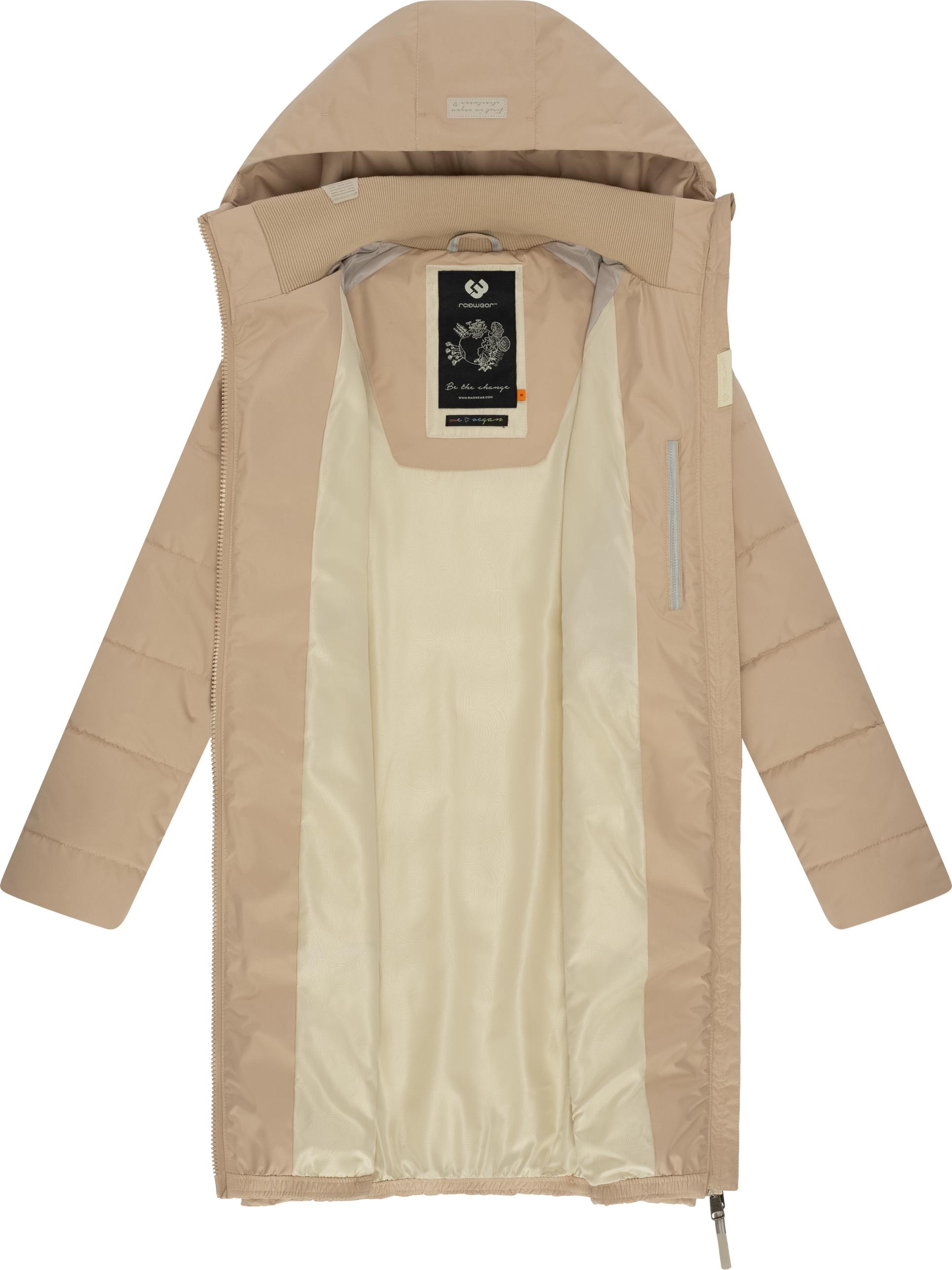 Ragwear Steppmantel »Dizzie Coat«, Wasserdichter Winterparka mit gefütterter Kapuze