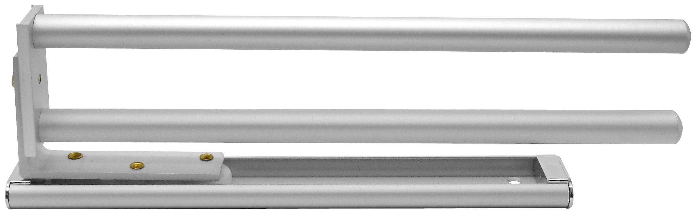 FACKELMANN Handtuchhalter "Aluminium", (2 tlg.), Ausziehbar bis 46 cm