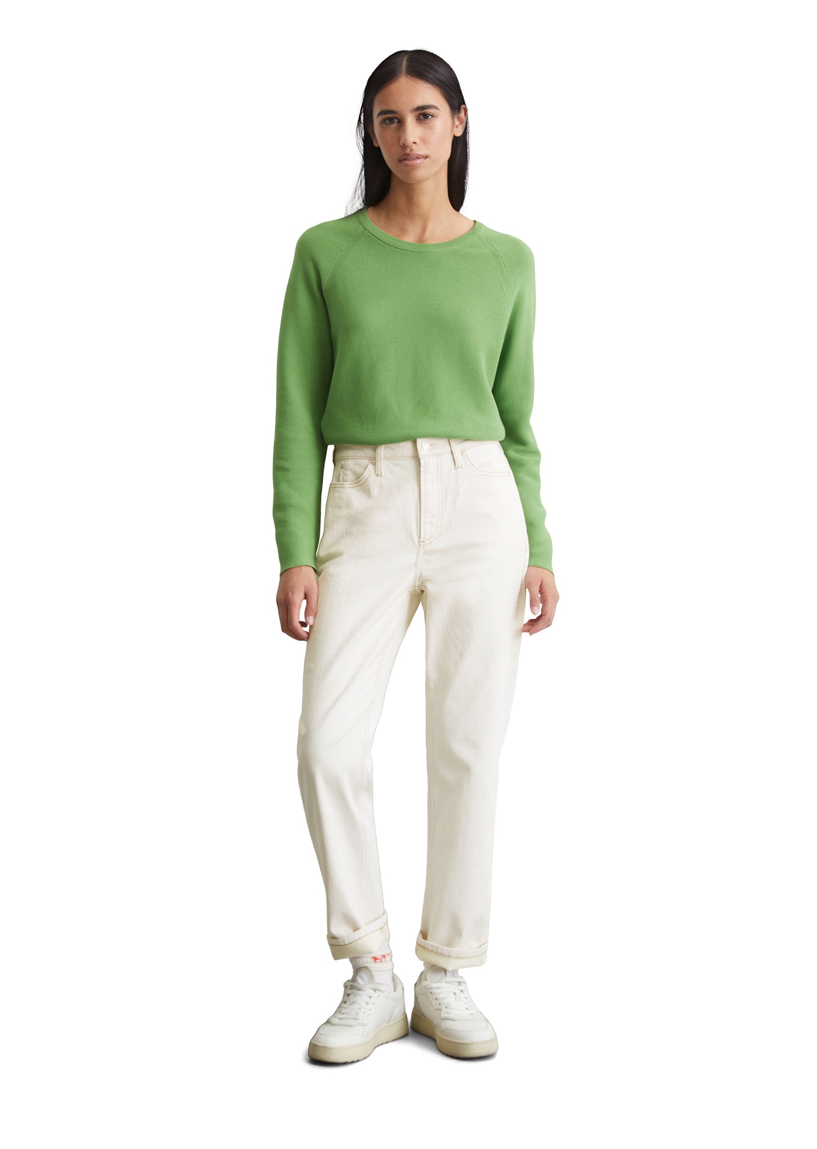 Marc O'Polo DENIM Strickpullover »aus reinem Organic Cotton«