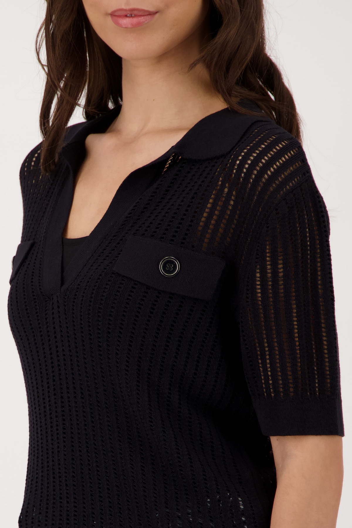 Monari Polokragenpullover Regular fit mit Polokragen