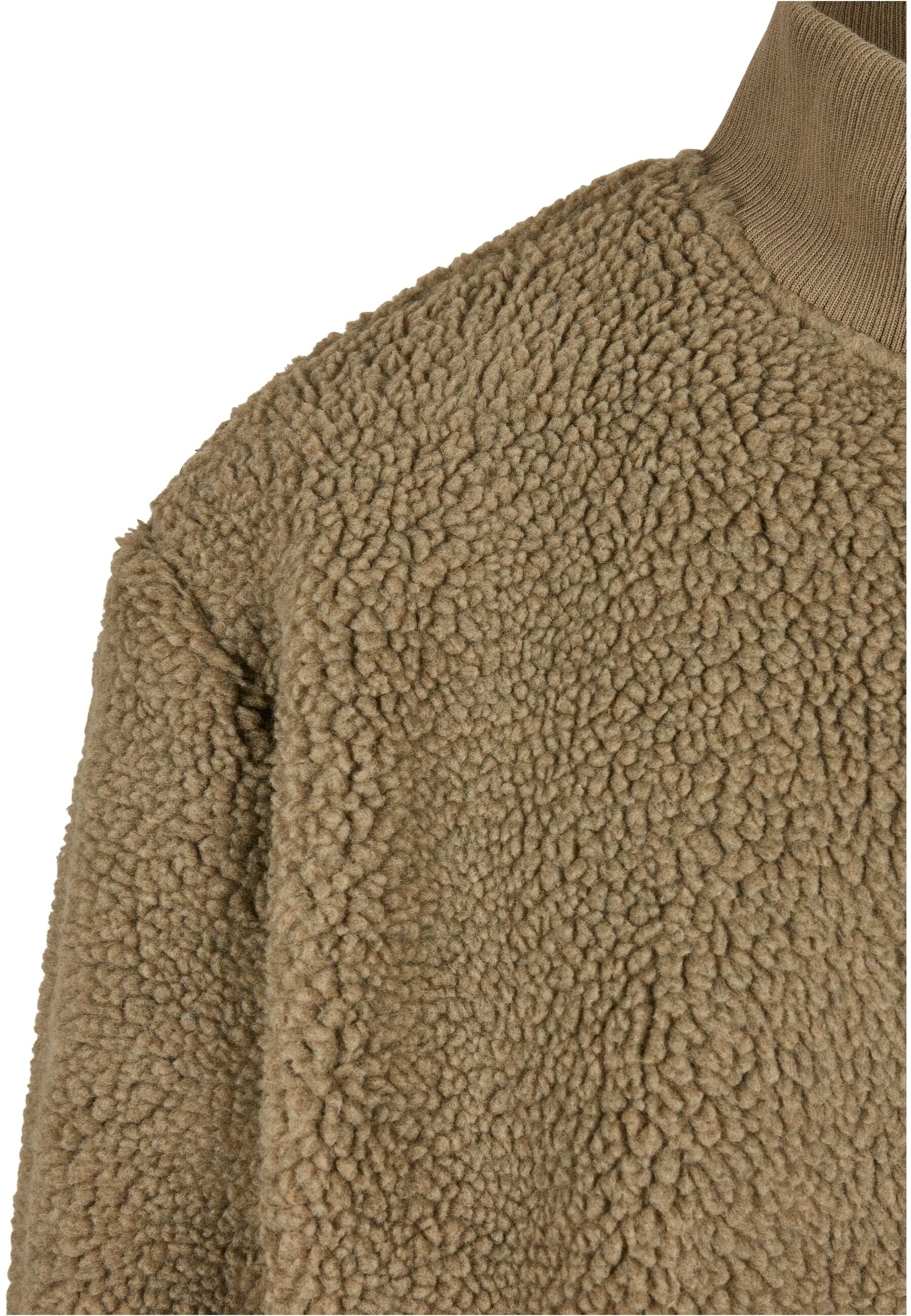 URBAN CLASSICS Winterjacke »Urban Classics Herren Boxy Sherpa Jacket«, (1 St.), ohne Kapuze