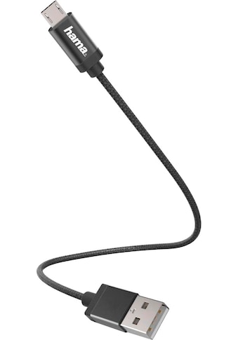 Hama USB-Kabel »Lade-/Datenkabel Micro-USB ...