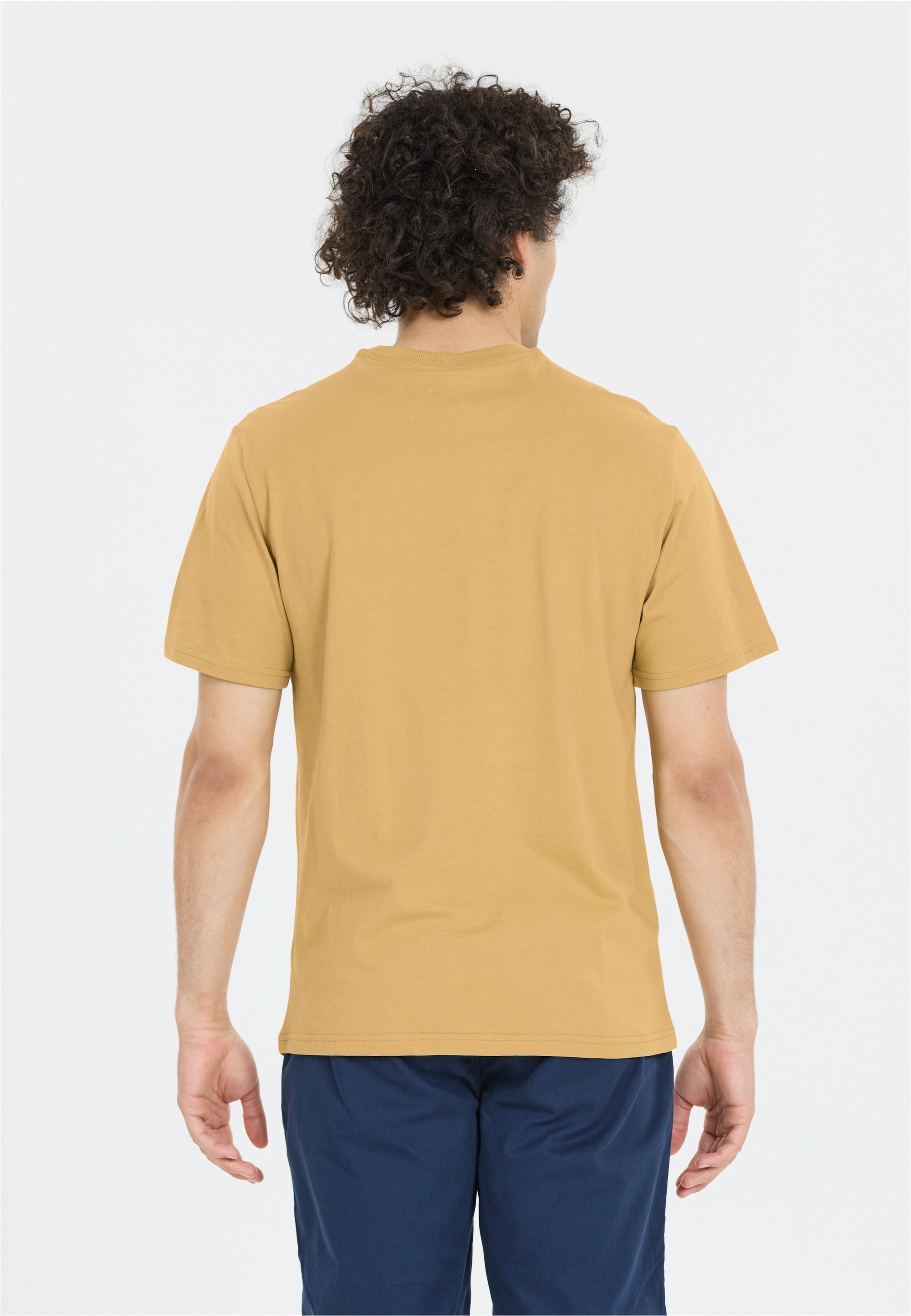 CRUZ T-Shirt »Ankara« aus reiner Baumwolle mit Feel-Good-Print