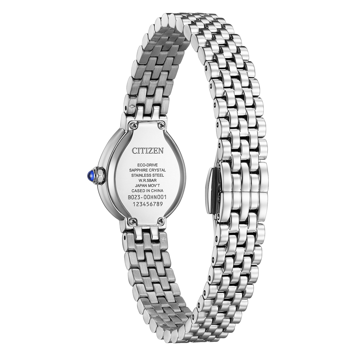 Citizen Solaruhr »CITIZEL L Rainell« Armbanduhr, Damenuhr, Edelstahlarmband, analog