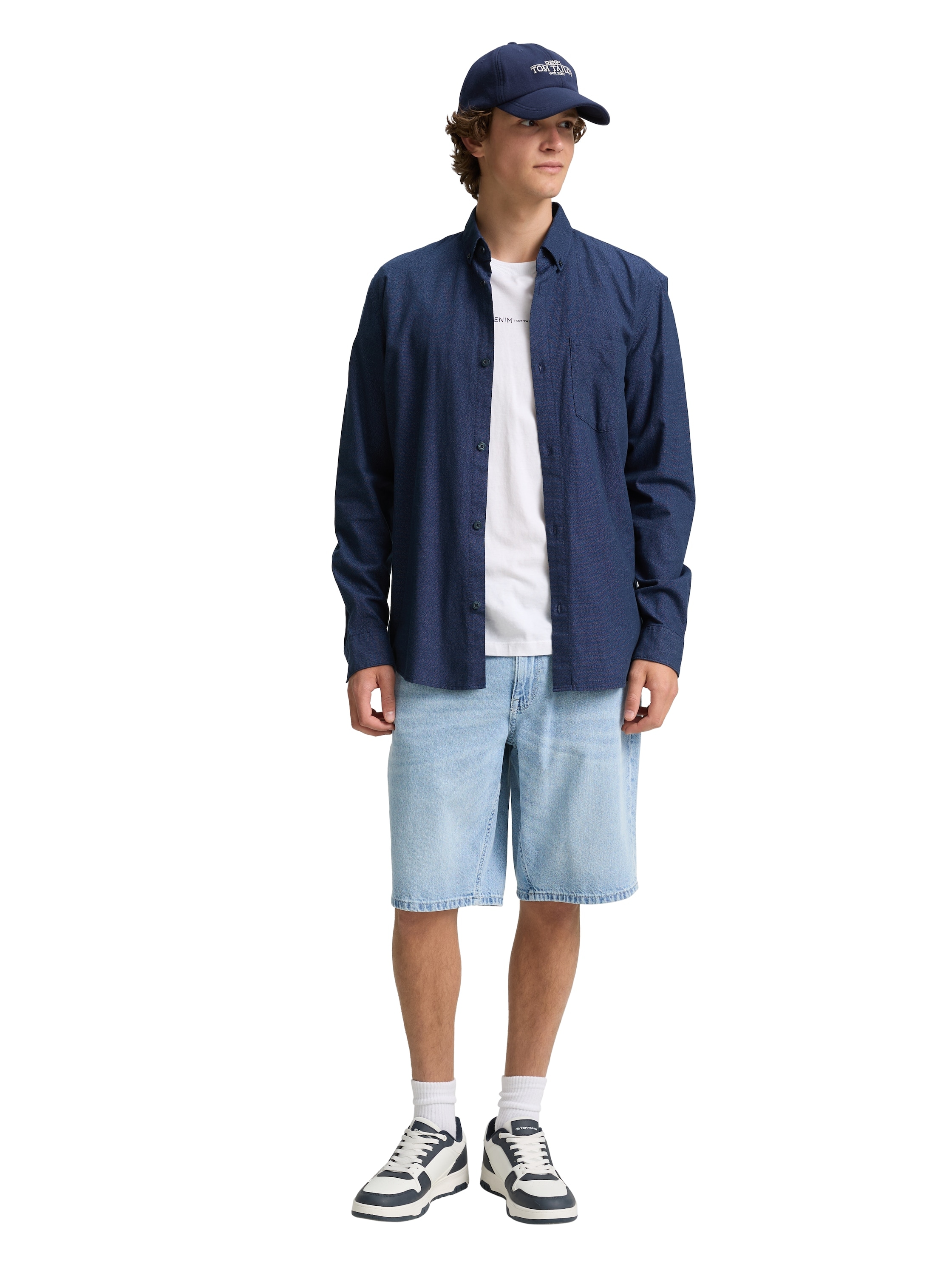 TOM TAILOR Denim Jeansshorts »WAYLEN«, im Five-Pocket Style