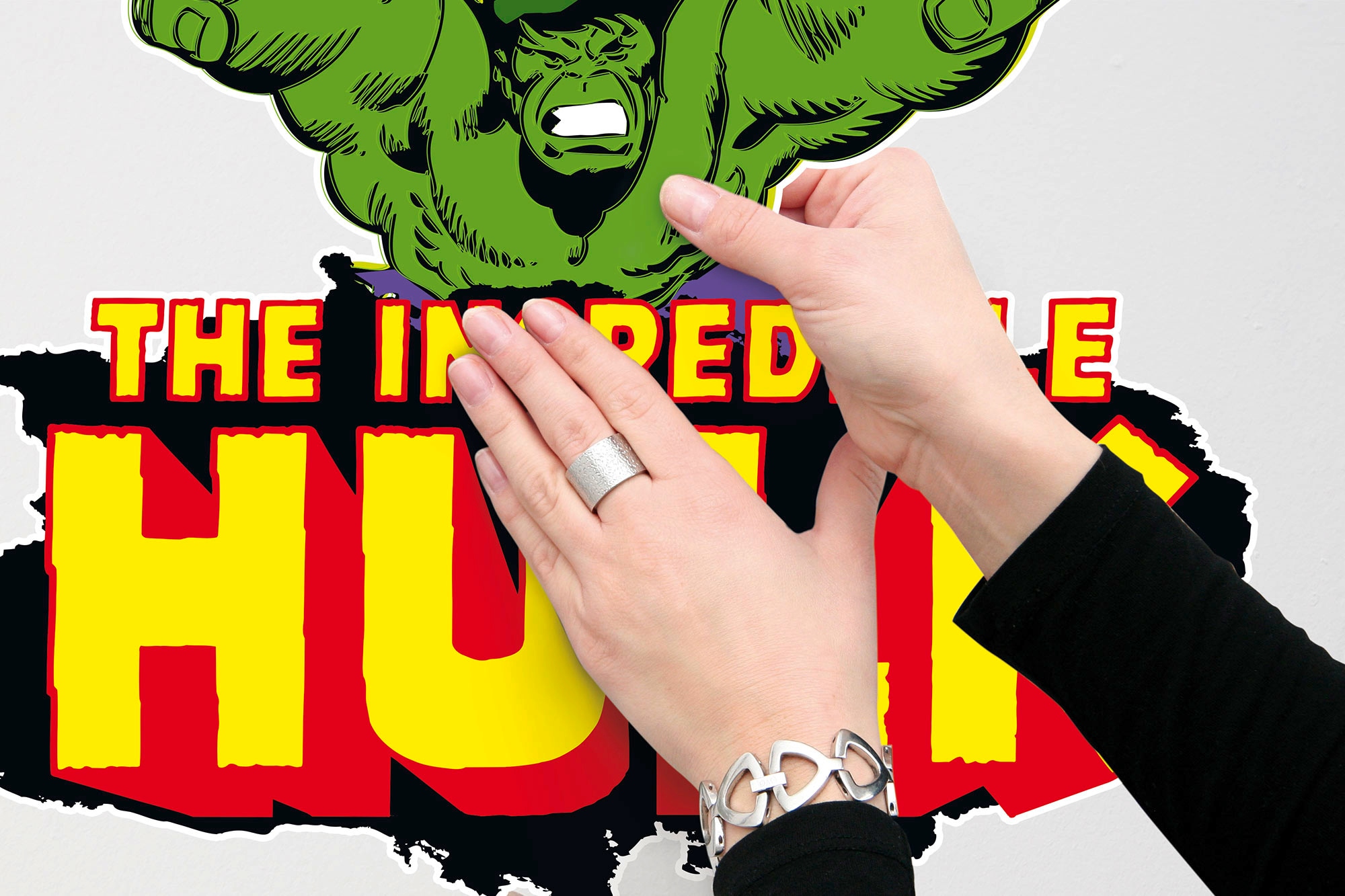 Komar Wandtattoo »Hulk Comic Classic«, (1 St.), 50x70 cm (Breite x Höhe),  selbstklebendes Wandtattoo | BAUR