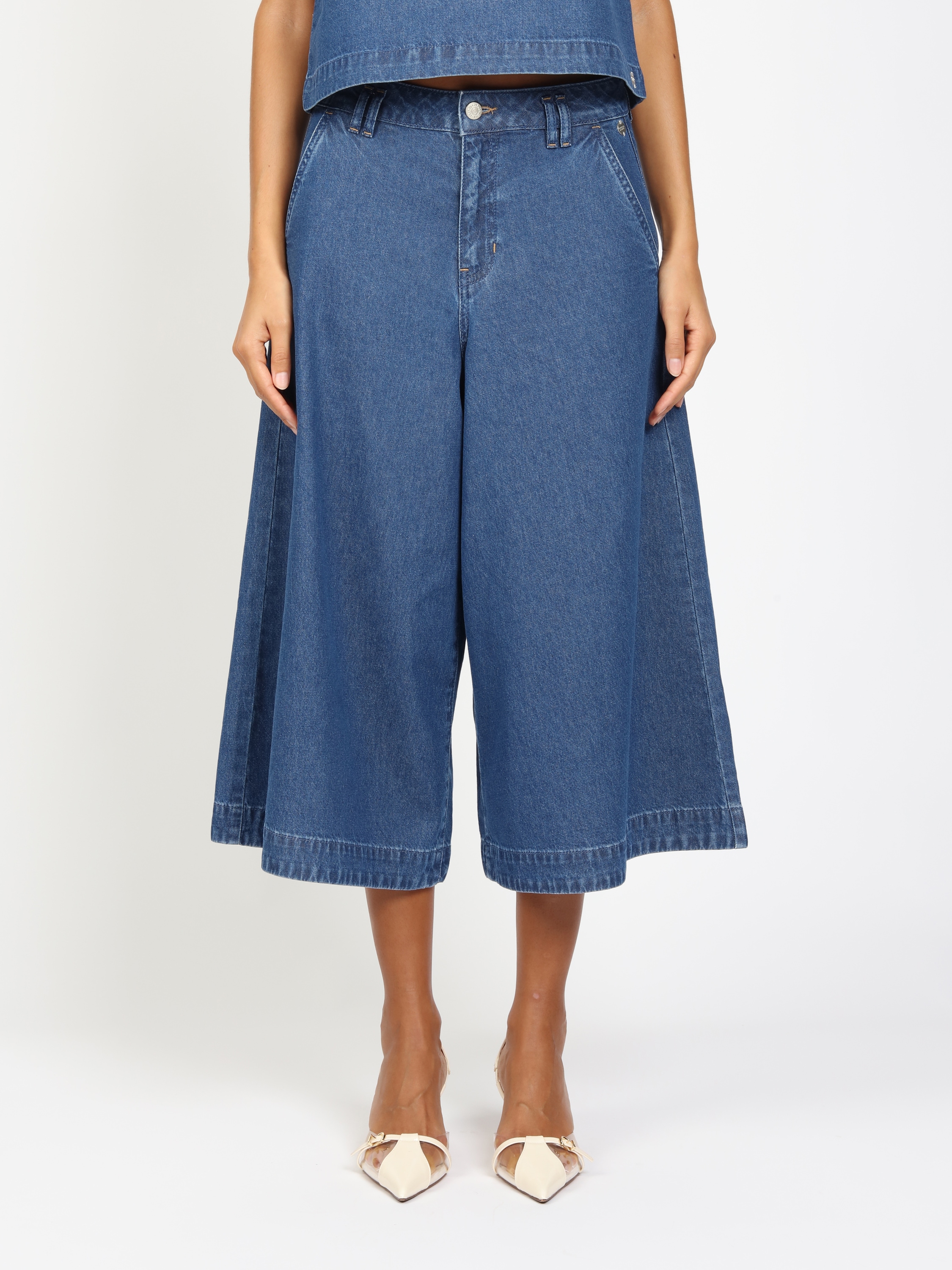 GANG Weite Jeans "GANG Jeans Wide Fit 94SCALA CULOTTE" günstig online kaufen