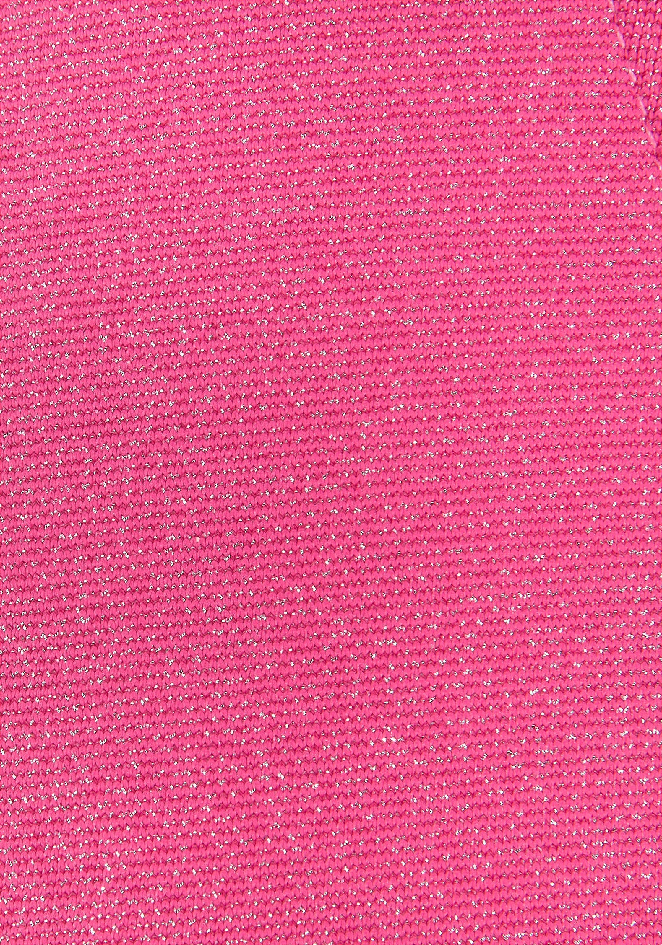 LASCANA Triangel-Bikini-Top »Glitter«, mit tollem Glitzereffekt