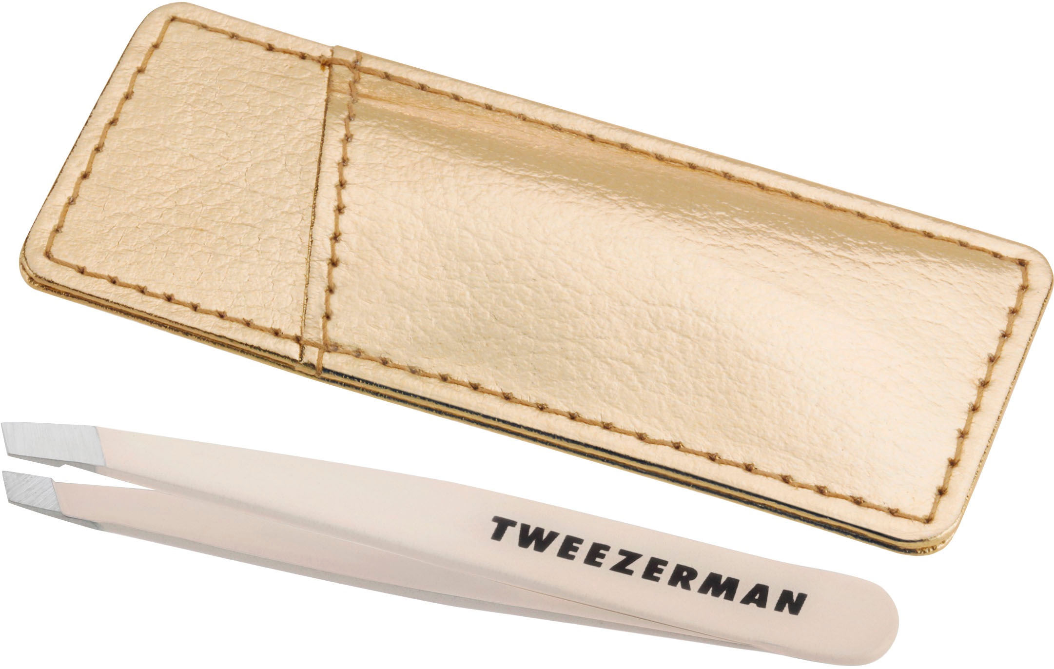 Pinzette Rechnung Tweezer - Pinzette Slant TWEEZERMAN & BAUR mit auf Case »Stardust Schräge Mini Mini Etui« |