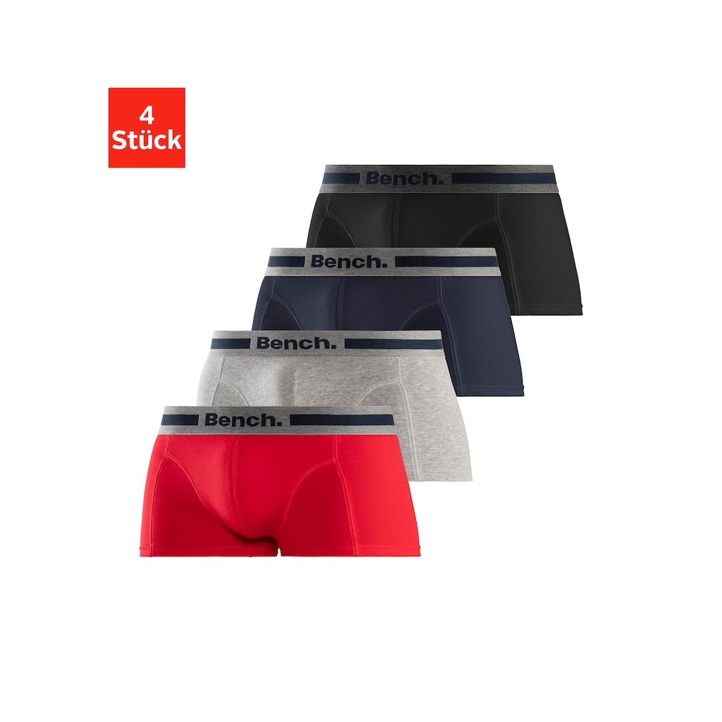 Bench. Boxershorts, (Packung, 4 St.)