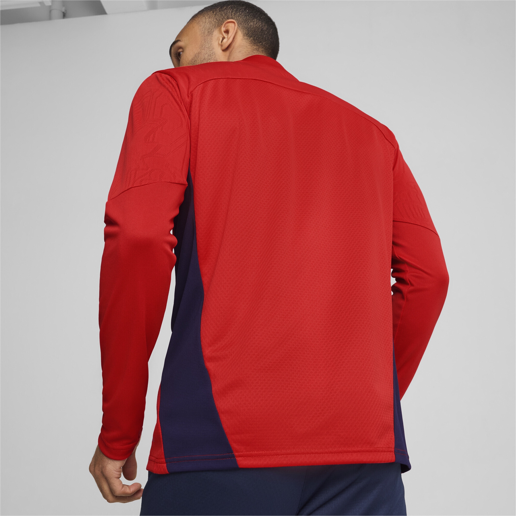 PUMA T-Shirt »FC Red Bull Salzburg Trainingsoberteil mit viertellangem«