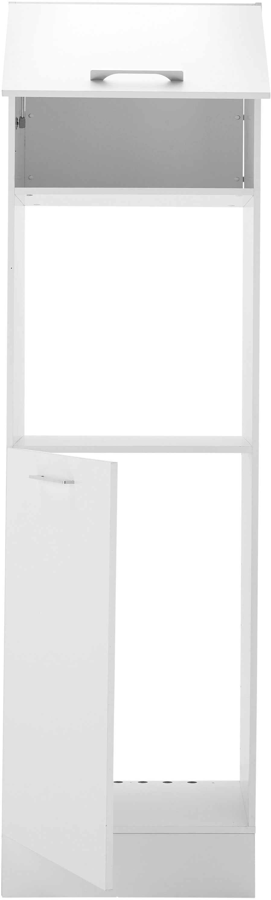BASIC by Balculina Mehrzweckschrank »Turin«, (1 St.), Breite 60 cm, wahlweise in schwarz matt oder weiß matt