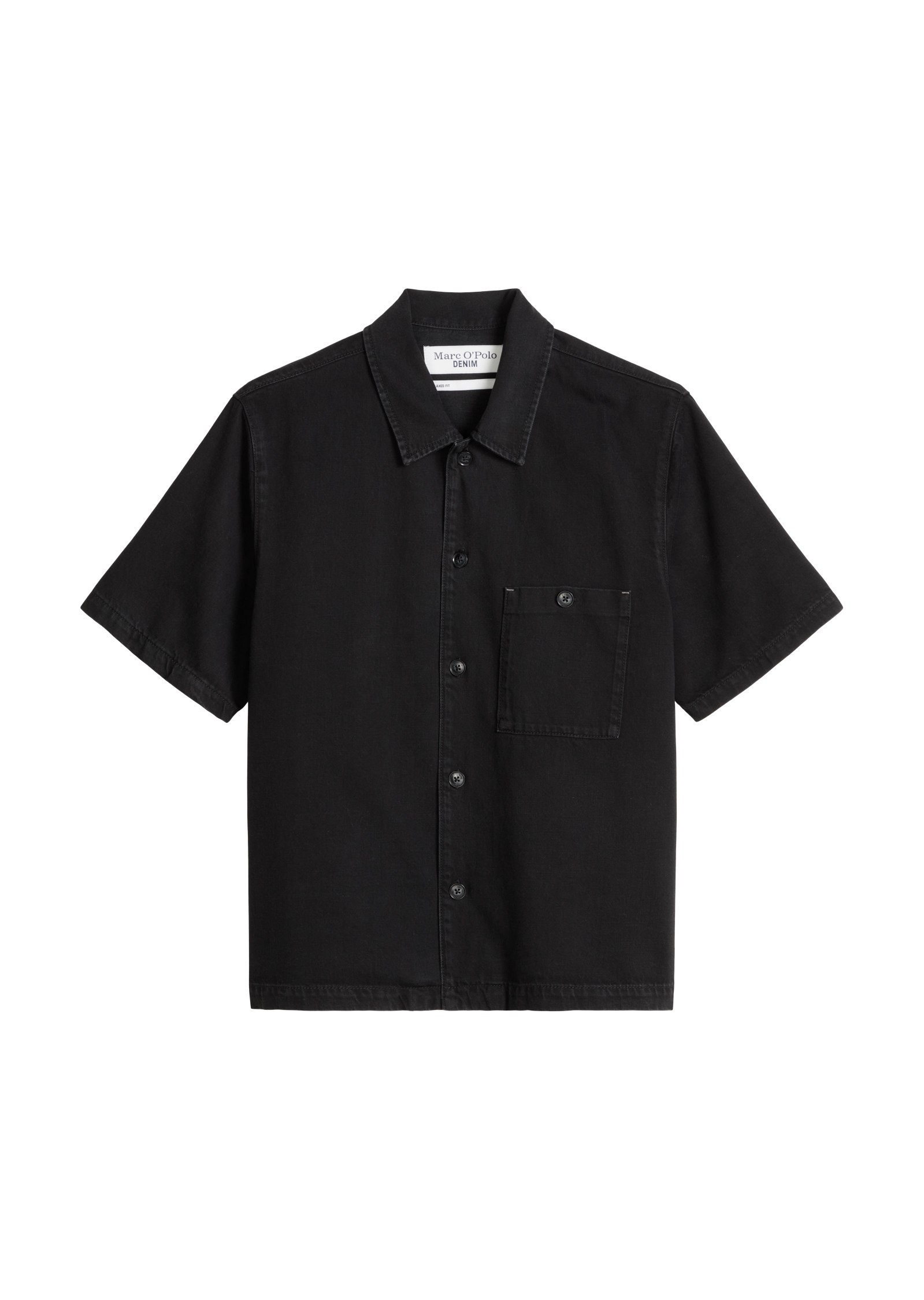 Marc O'Polo DENIM Kurzarmhemd »aus Bio-Baumwolle und Lyocell«