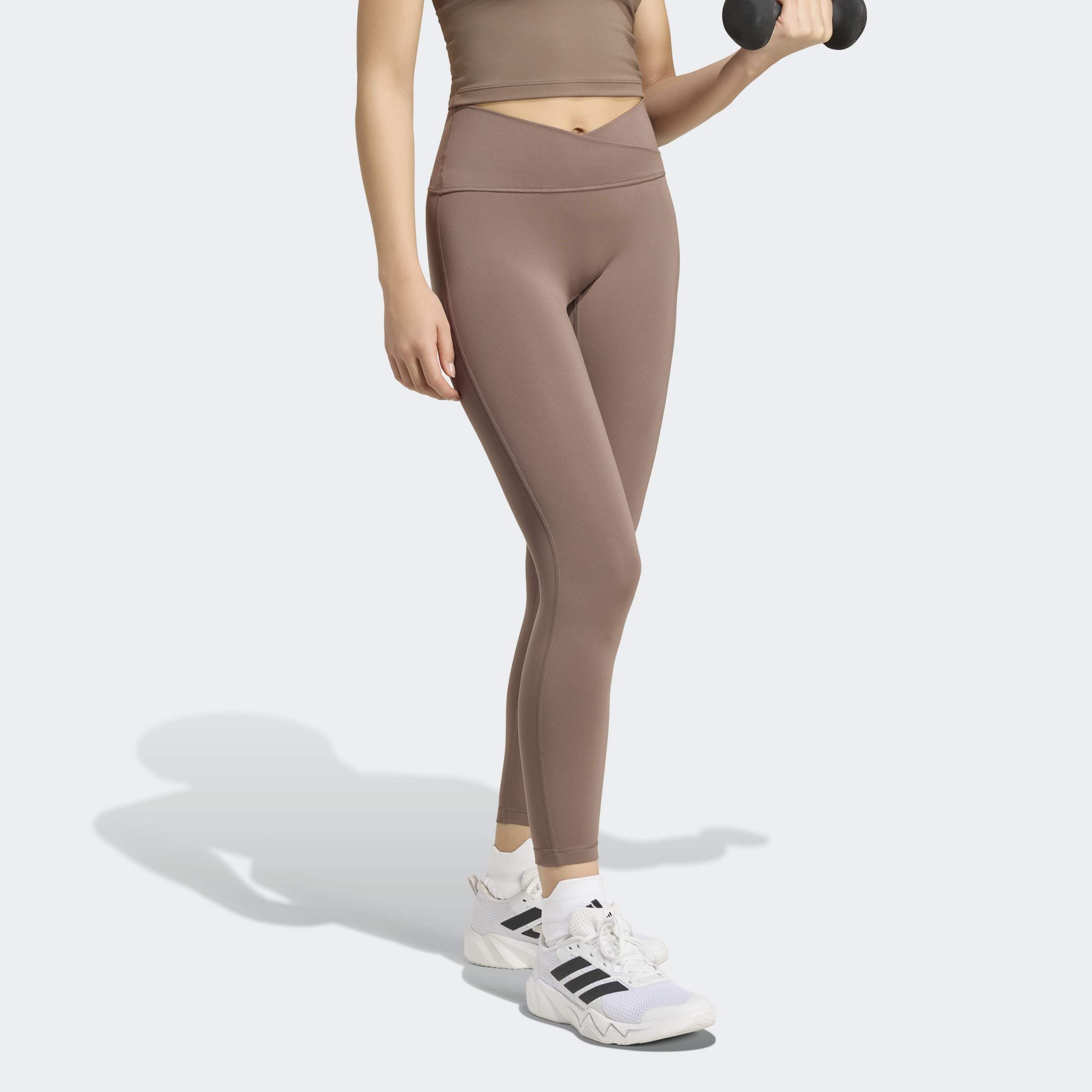 adidas Performance "3-STREIFEN STUDIO ALL ME 7/8 X-OVER LEGGINGS"