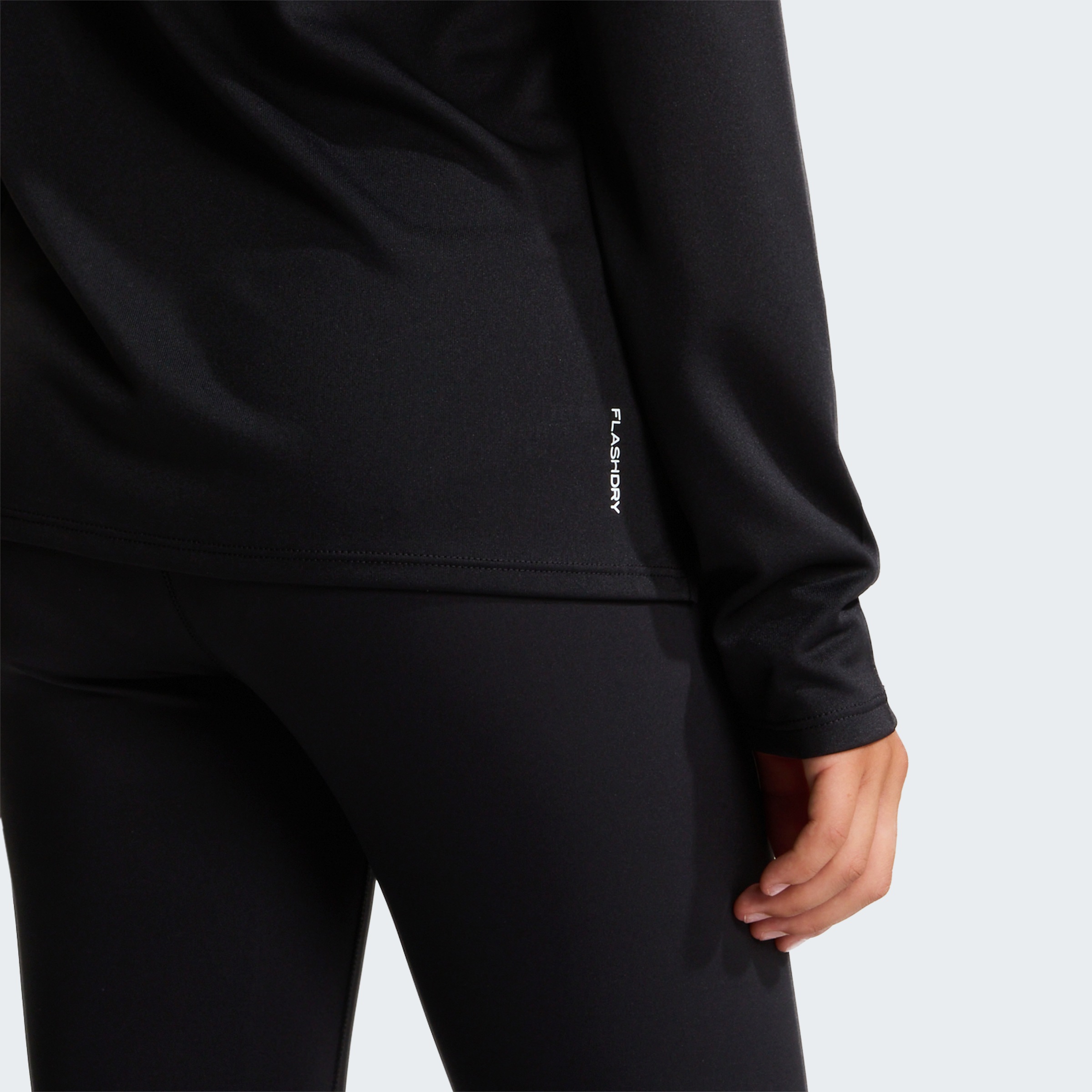The North Face Funktionsshirt für Kinder, mit Reißverschluss, Langarm, unifarben, aus Polyester