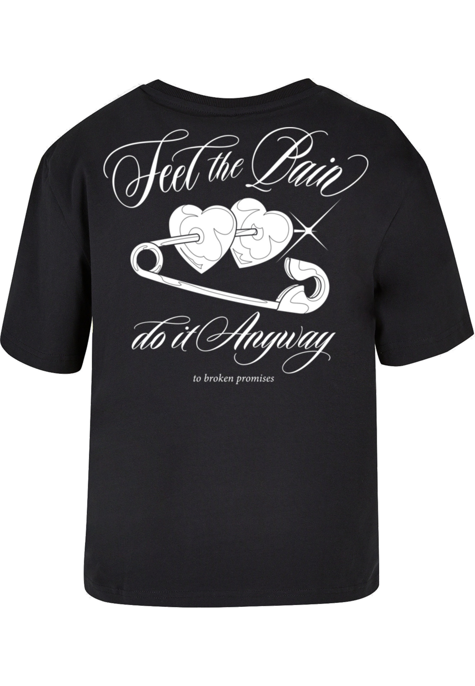 Miss Tee T-Shirt "Miss Tee Feel The Pain Tee" 1 Stk. günstig online kaufen