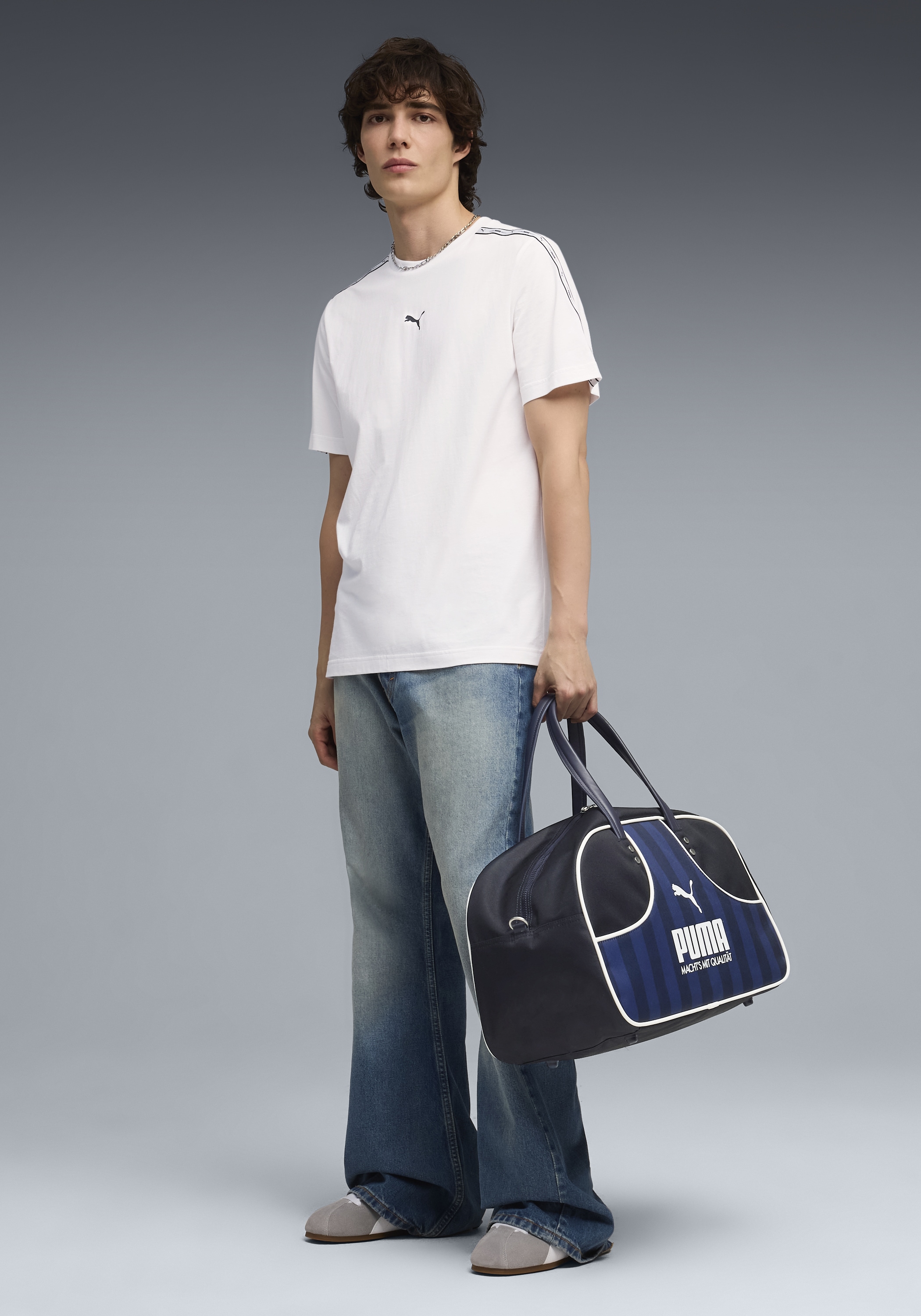 PUMA T-Shirt »ESS TAPE TEE« Regular Fit, Kurzarm, für sportlichen Look, aus Baumwolle