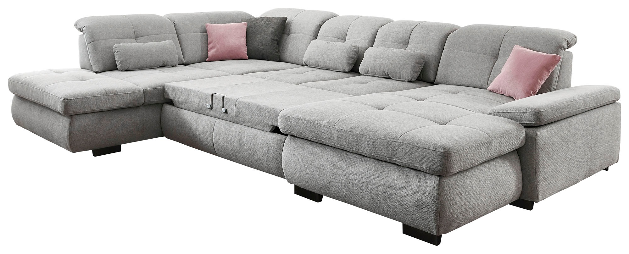 Die PlanBar Ecksofa »MP-IN16012 L-Form, mit Kaltschaum-Polsterung«, inkl. Sitztiefenverstellung wahlweise mit weiteren Funktionen