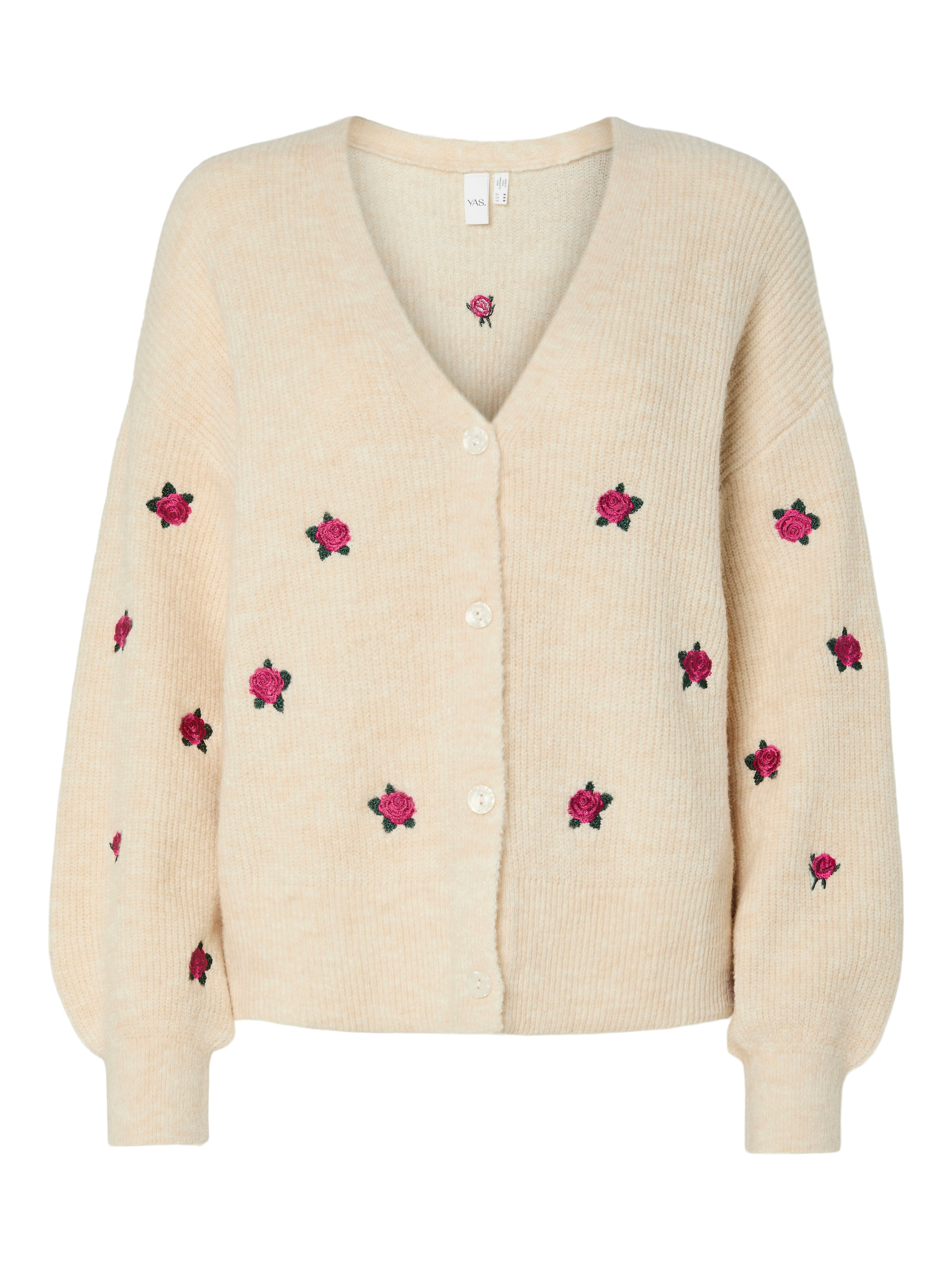 Y.A.S Strickjacke »YASFLEUR LS KNIT CARDIGAN S. NOOS«