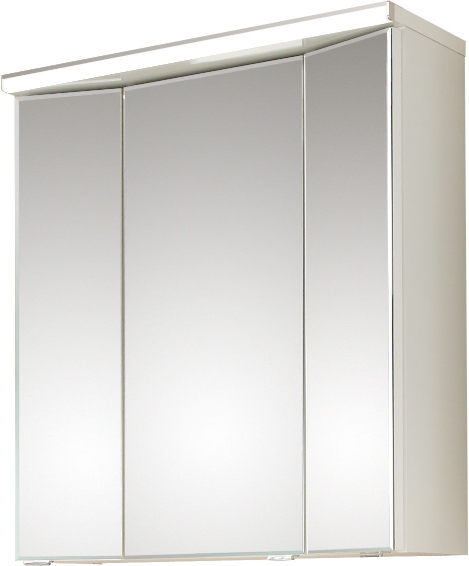 Saphir Spiegelschrank "Quickset 326, mit 3 Türen, 65cm breit" 1 Stk. tlg.