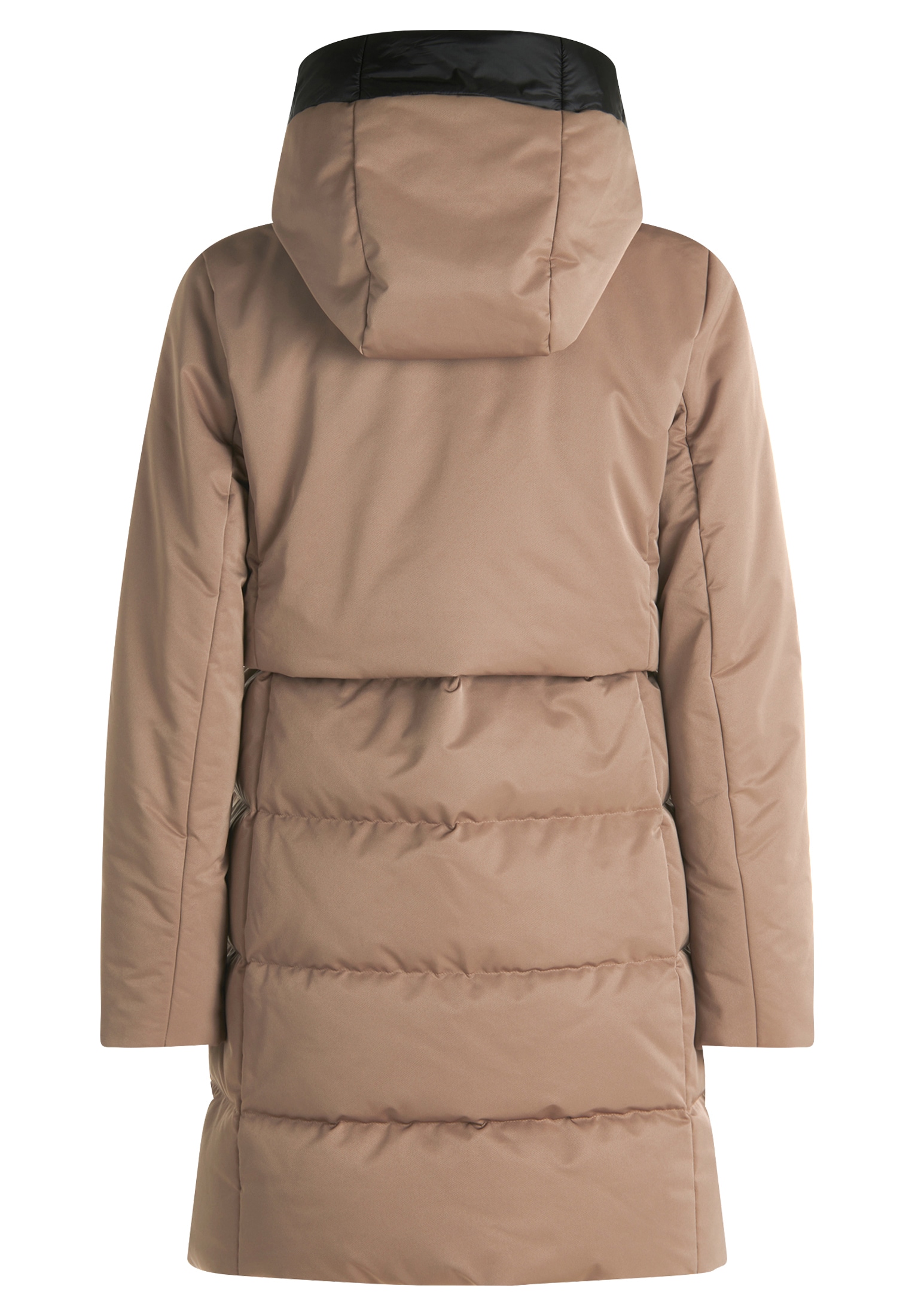 Amber & June Winterjacke »Amber & June Damen Wintermantel mit Kapuze«, mit Kapuze