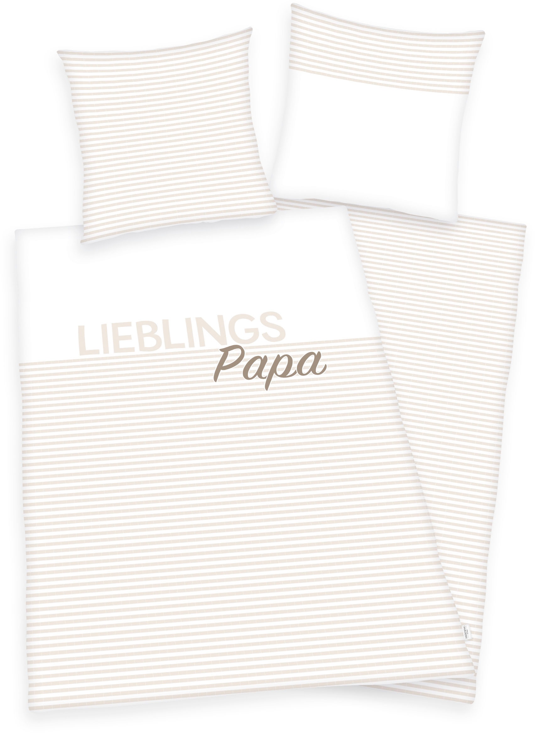 Herding Young Collection Wendebettwäsche "Lieblingspapa" 2 Stk. tlg. günstig online kaufen