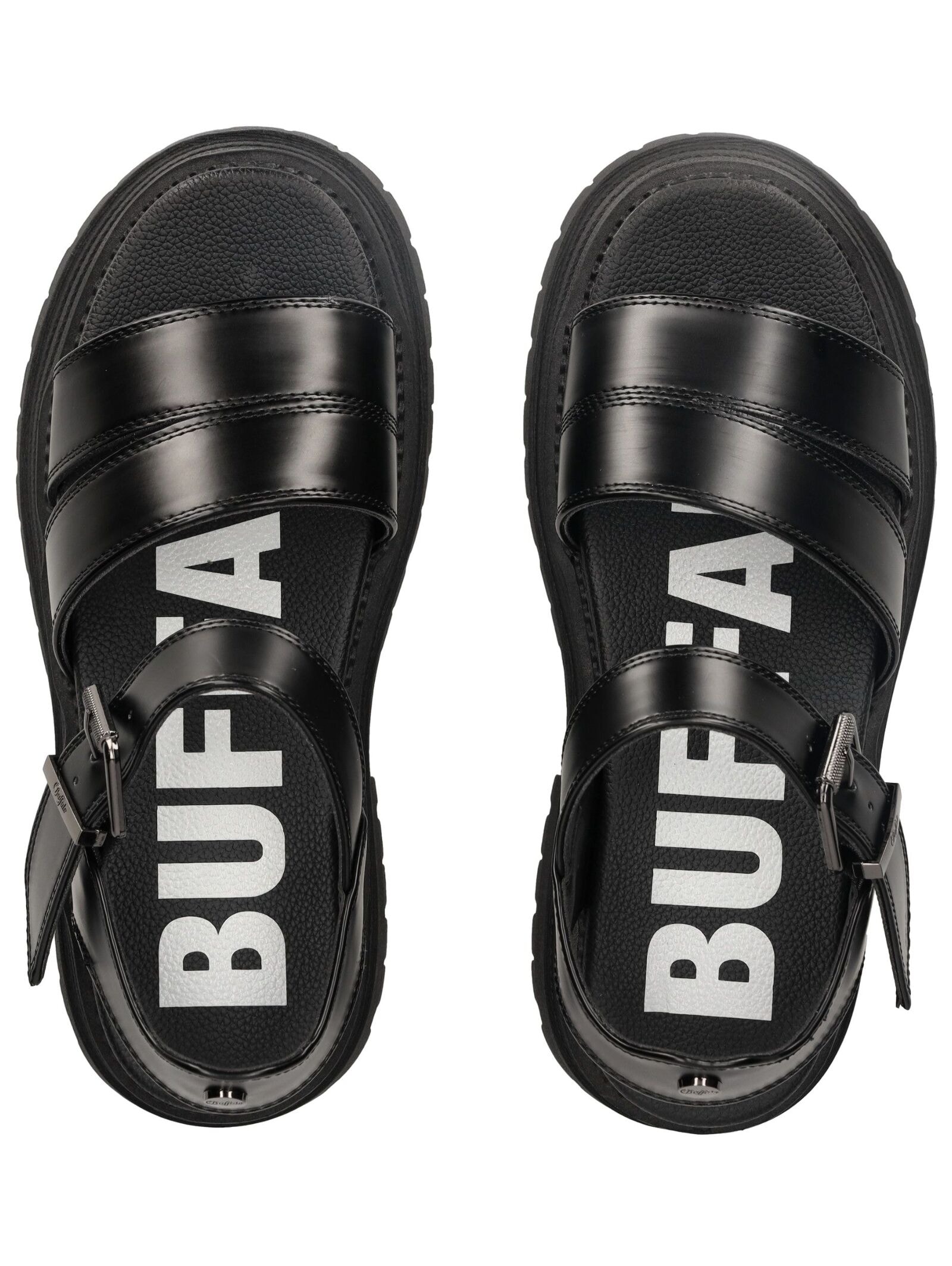 Buffalo Riemchensandale »Buffalo Sandalen Lederimitat«