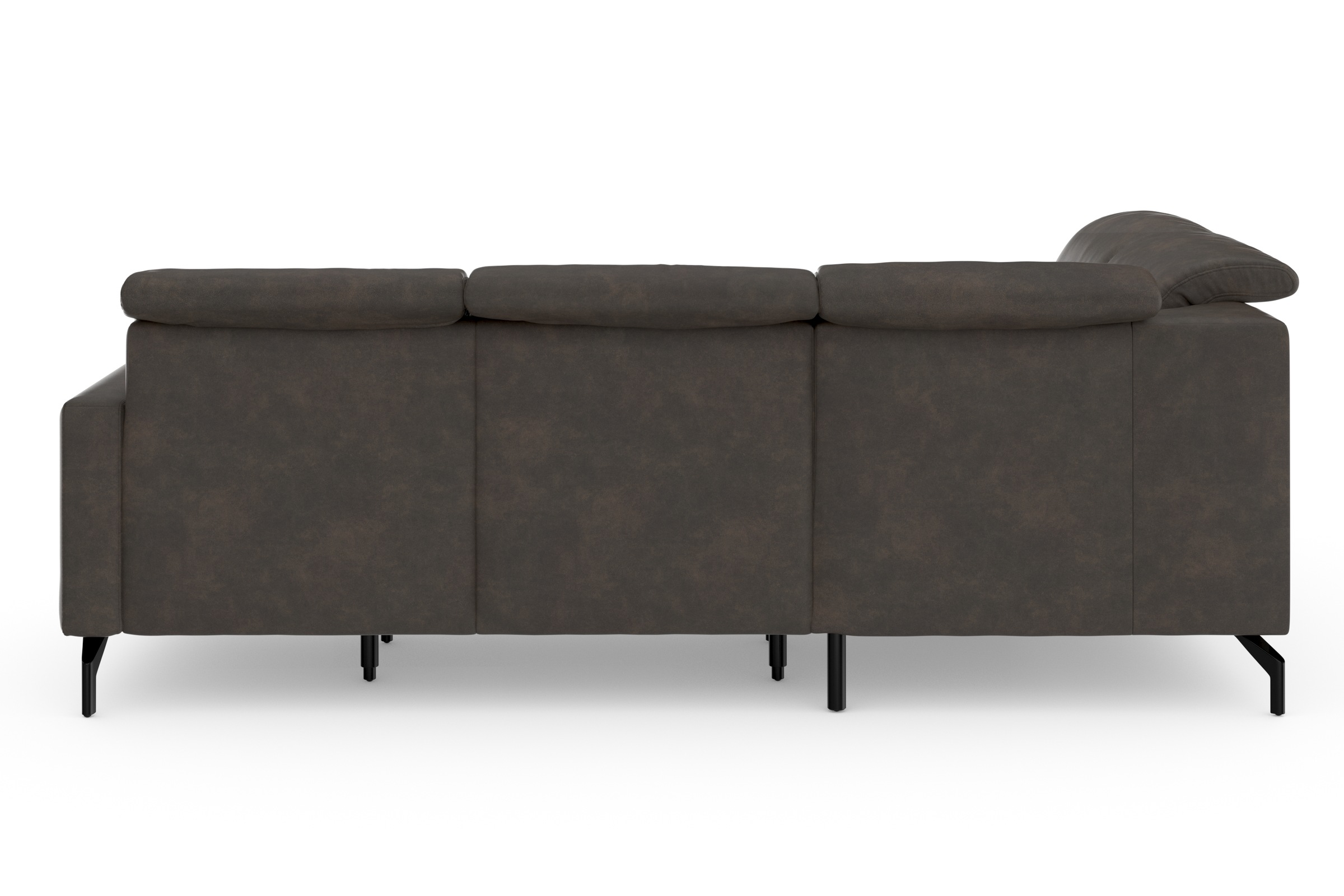 Ecksofa SIT & MORE "Bailando L-Form", braun, B:249cm H:84cm T:205cm, Sofas, Ecksofa, wahlweise mit Kopfteilverstellung und Vorziehsitz, motorisch 6