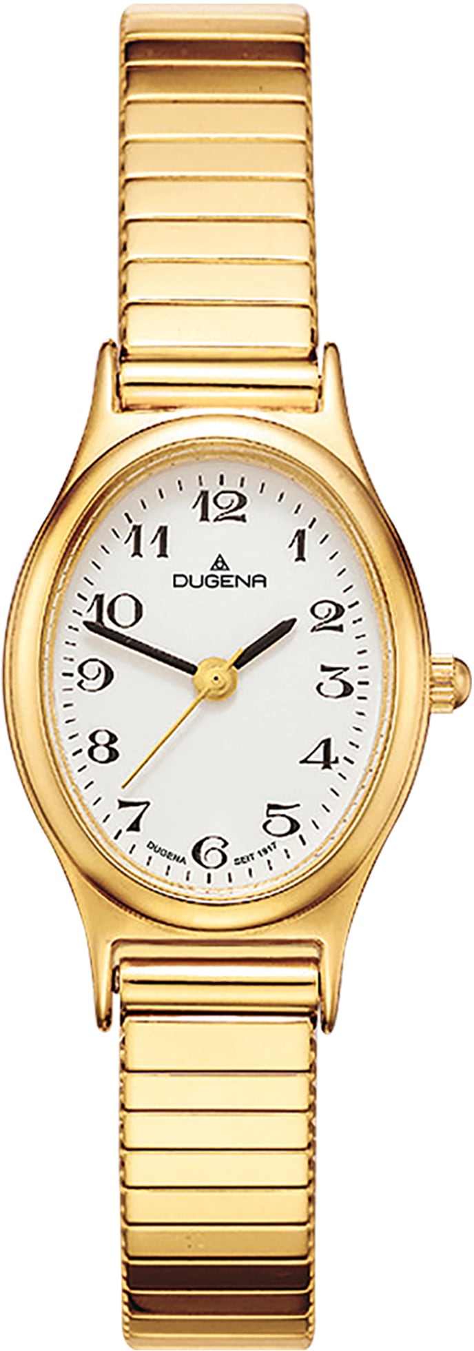 Dugena Quarzuhr »Vintage Comfort, 4168003«, Armbanduhr, Damenuhr