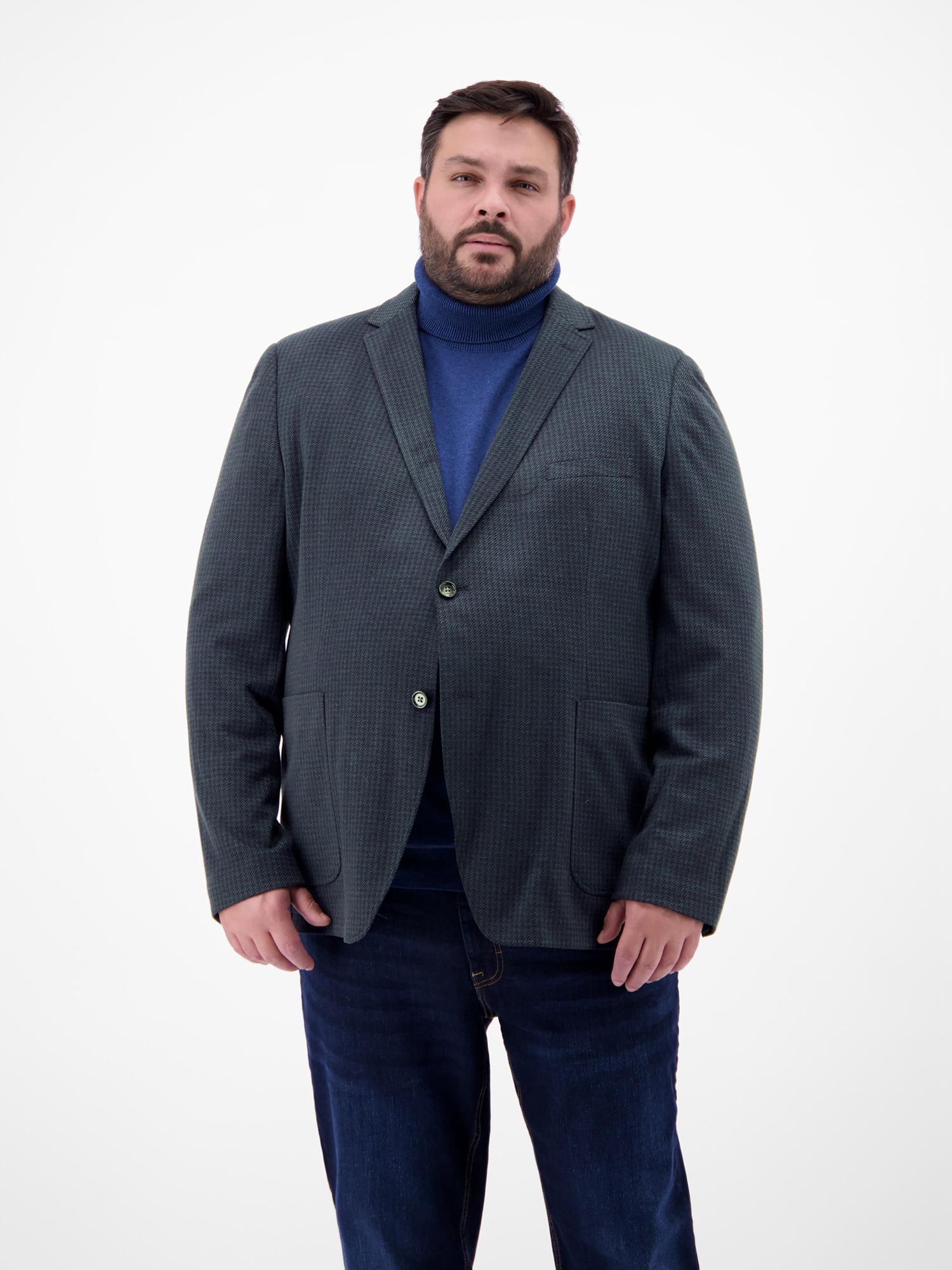 LERROS Jerseysakko "Herren Sakko in Twillqualität, 3XL bis 6XL" günstig online kaufen