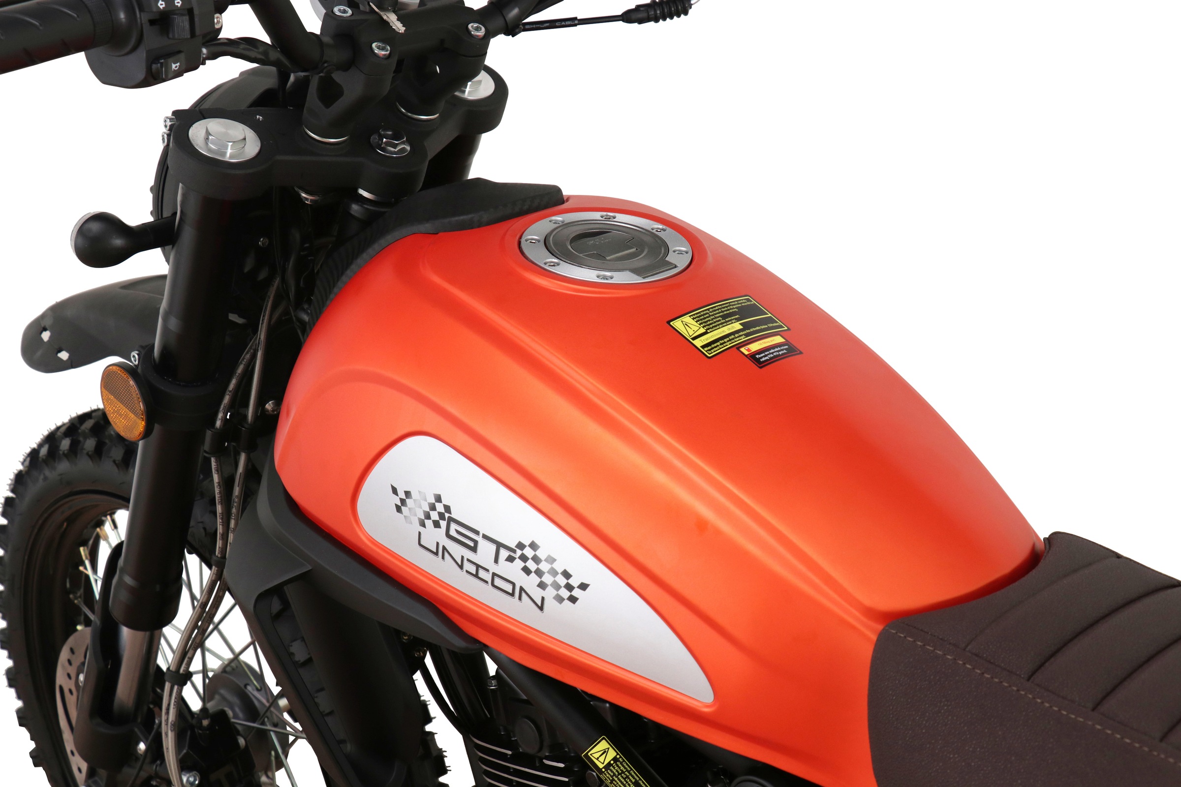 GT UNION Motorrad »Dakar 125«, 125 cm³, 95 km/h, Euro 5, 11 PS, orange