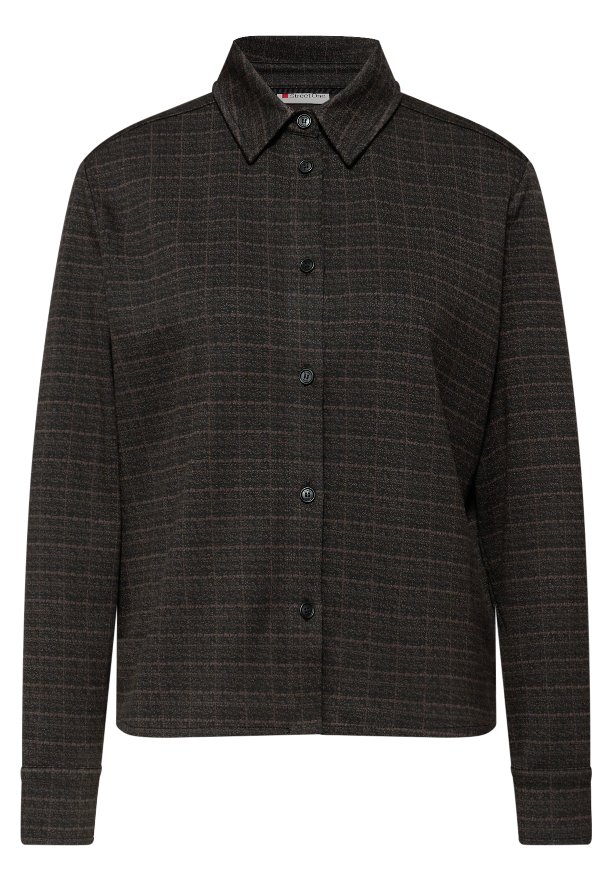 STREET ONE Langarmbluse mit Karomuster