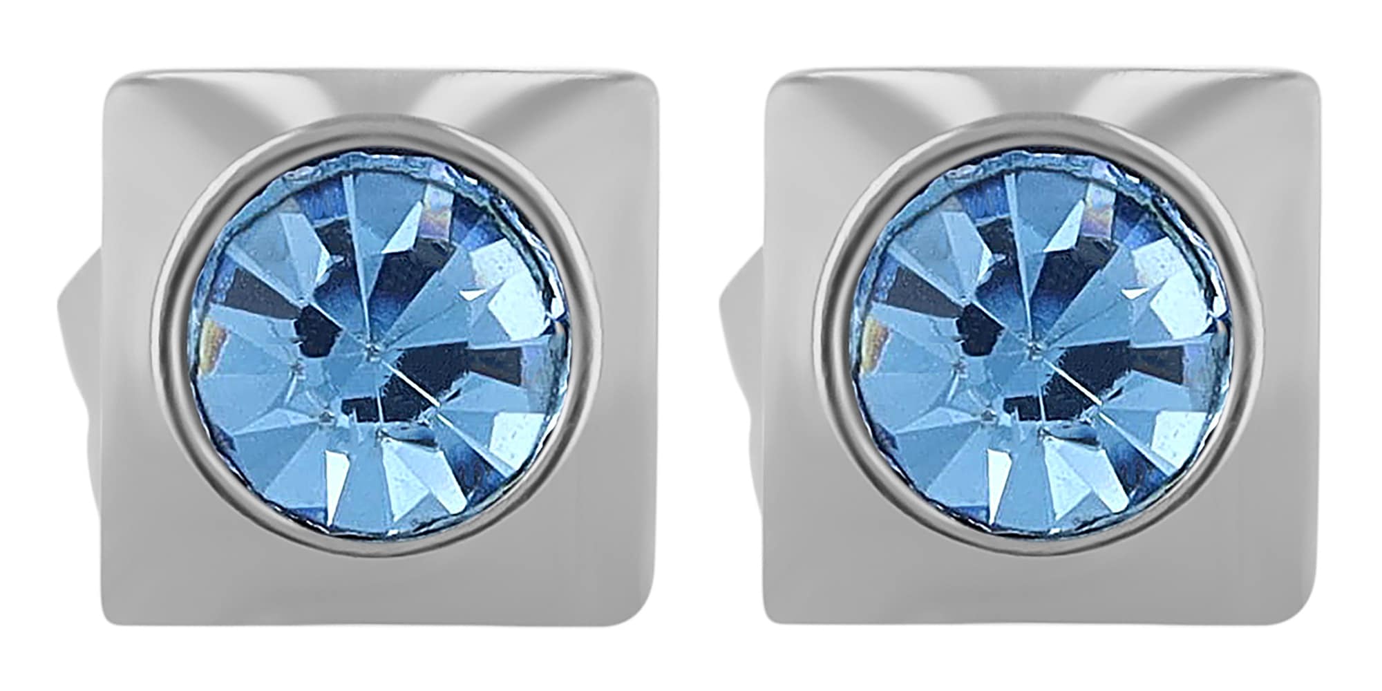 Adelia´s Paar Ohrhänger »Damen Ohrringe – Ohrstecker aus Edelstahl mit Strass Steinchen« Geschenkidee: zeitlos und vielseitig