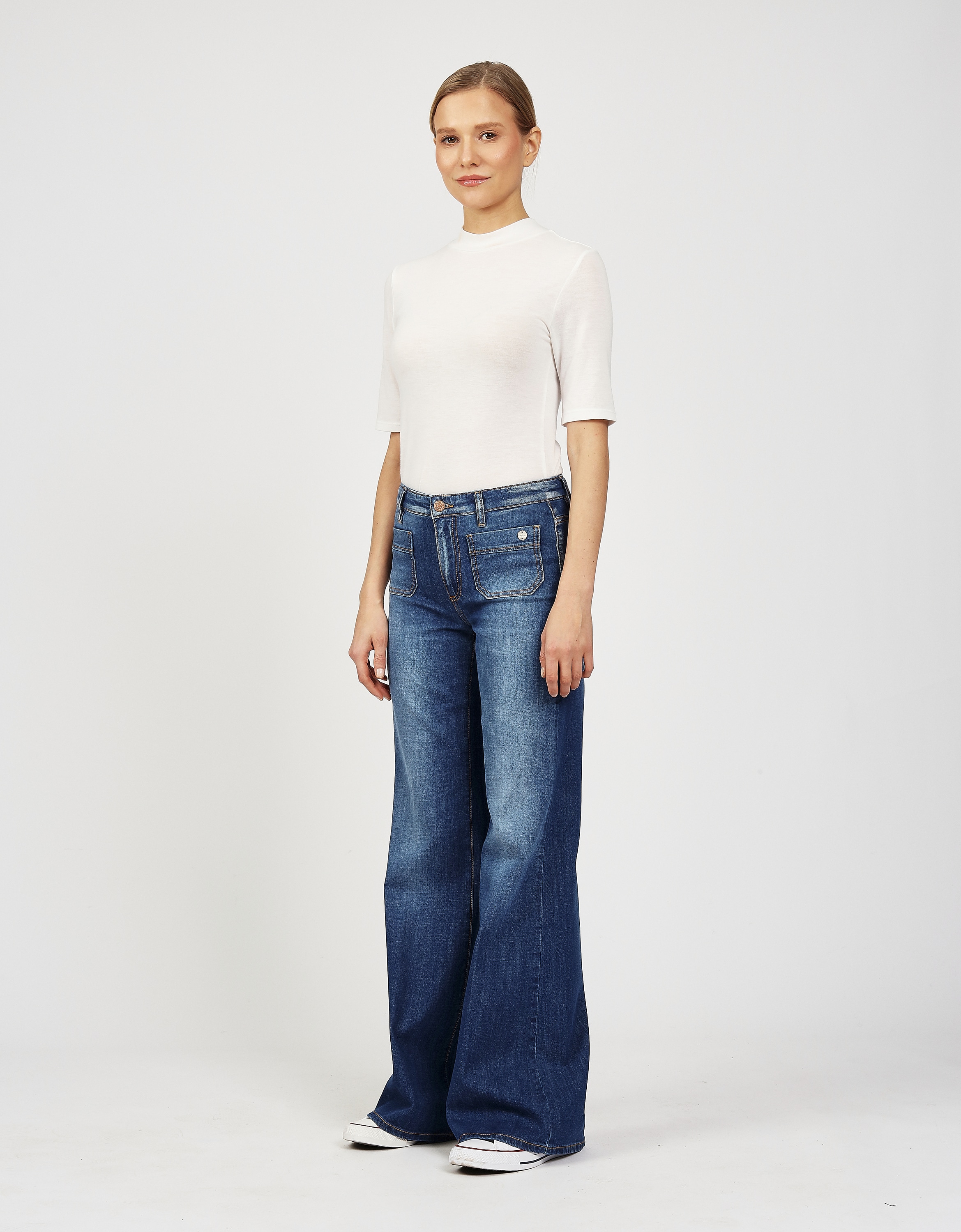 GANG Schlagjeans »GANG Jeans Wide Fit 94JESSI FLARED«