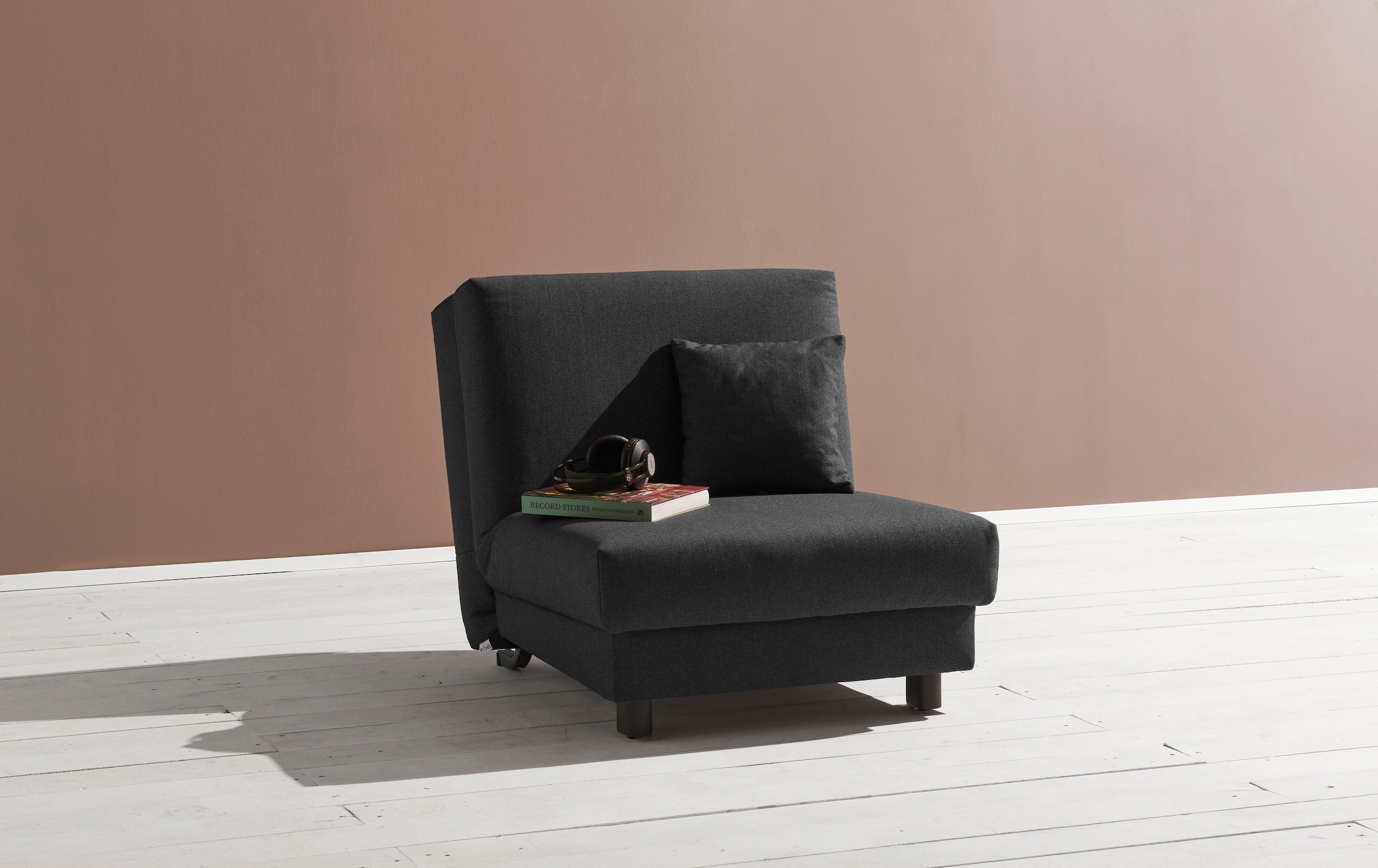 ell + ell Schlafsofa "Enny", Liegefläche Breite 80 cm, Liegehöhe 45 cm, Füß günstig online kaufen