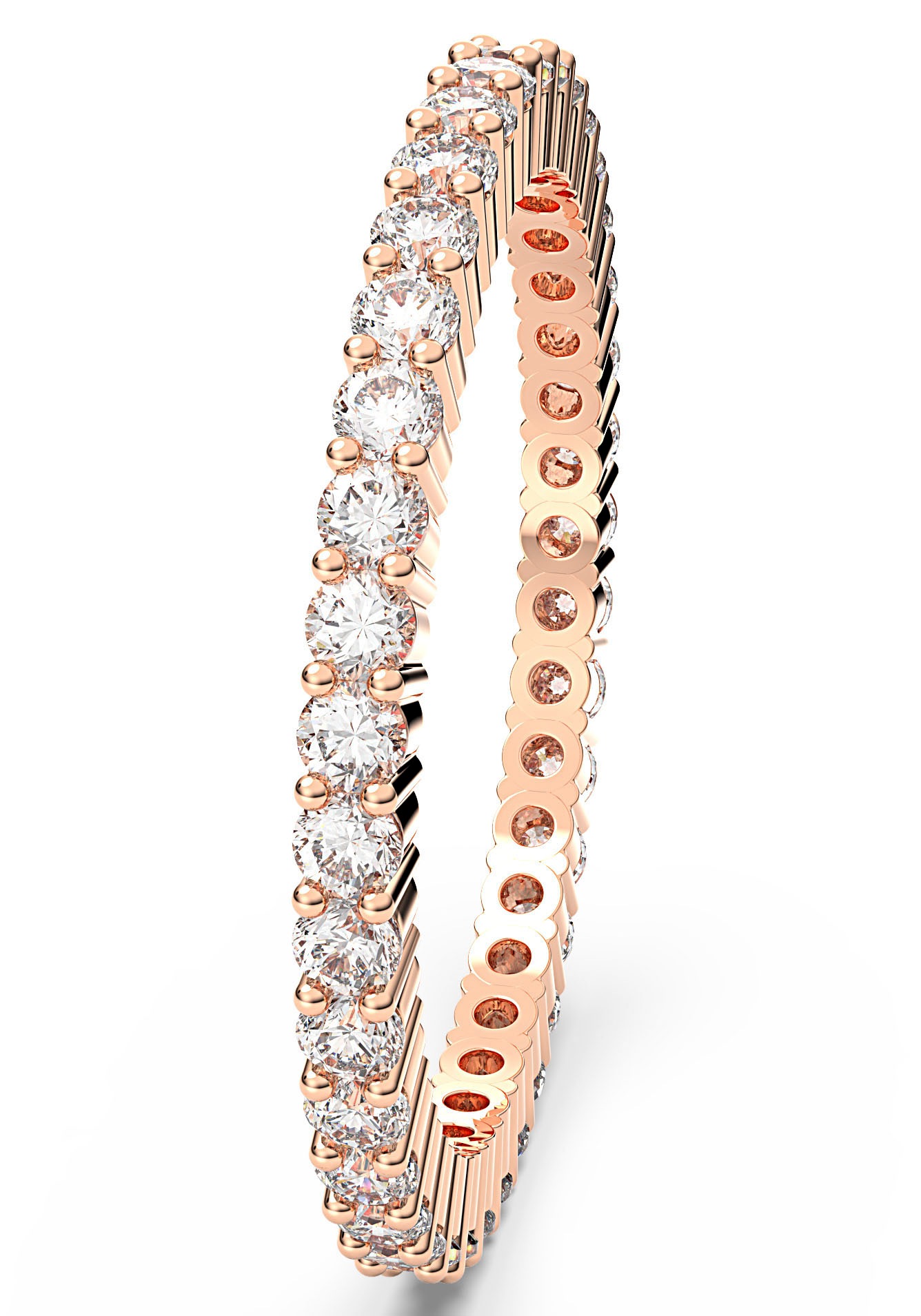 Swarovski Fingerring »Matrix Tennis Vittore, 5655703, 5656293, 5656300, 5656297«, mit Swarovski® Kristall